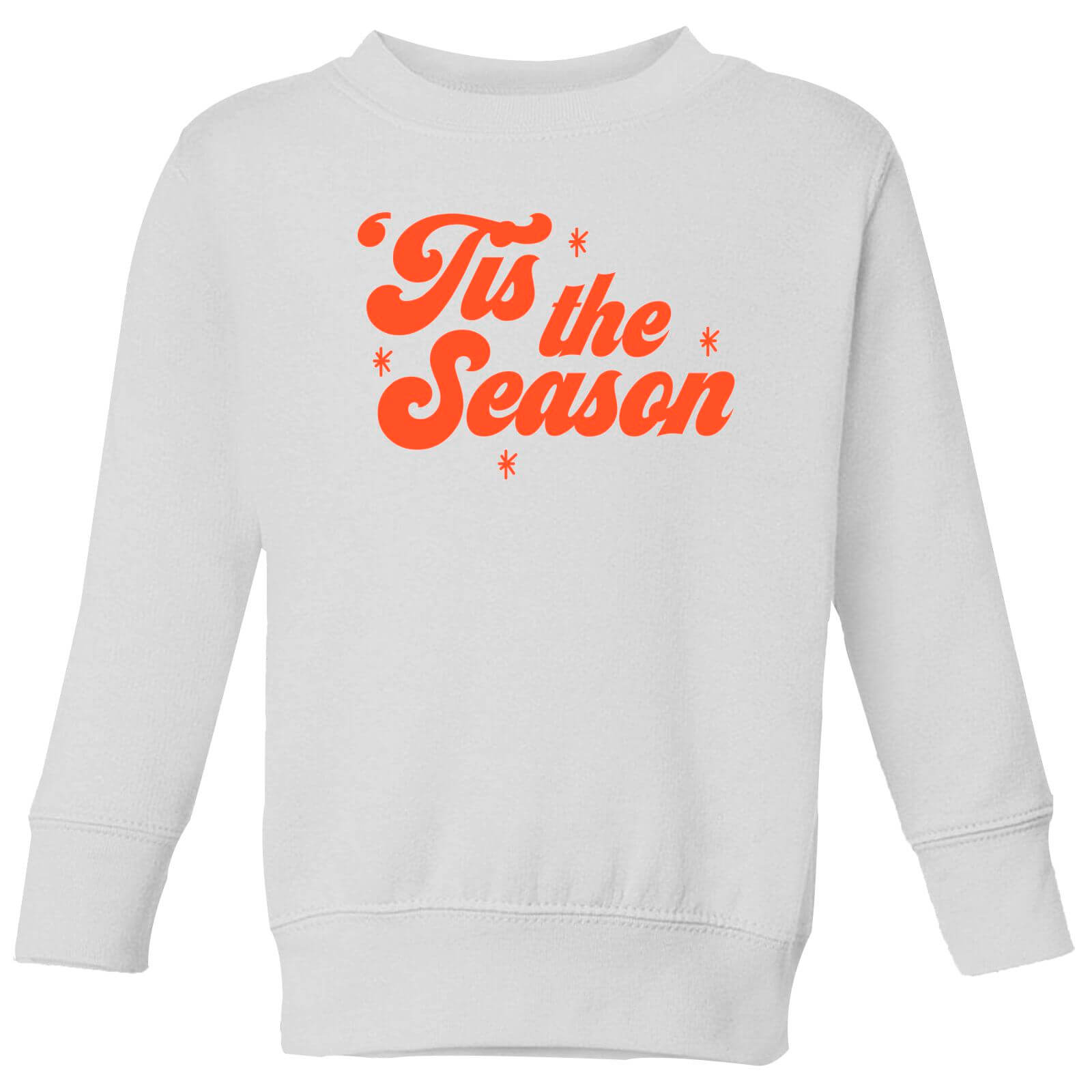 Tis The Season Kids' Sweatshirt - White - 3-4 Years - White