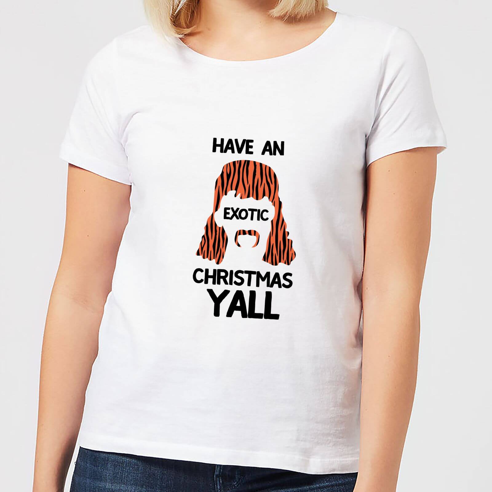 Have An Exotic Christmas Y'all Women's T-Shirt - White - XS - White