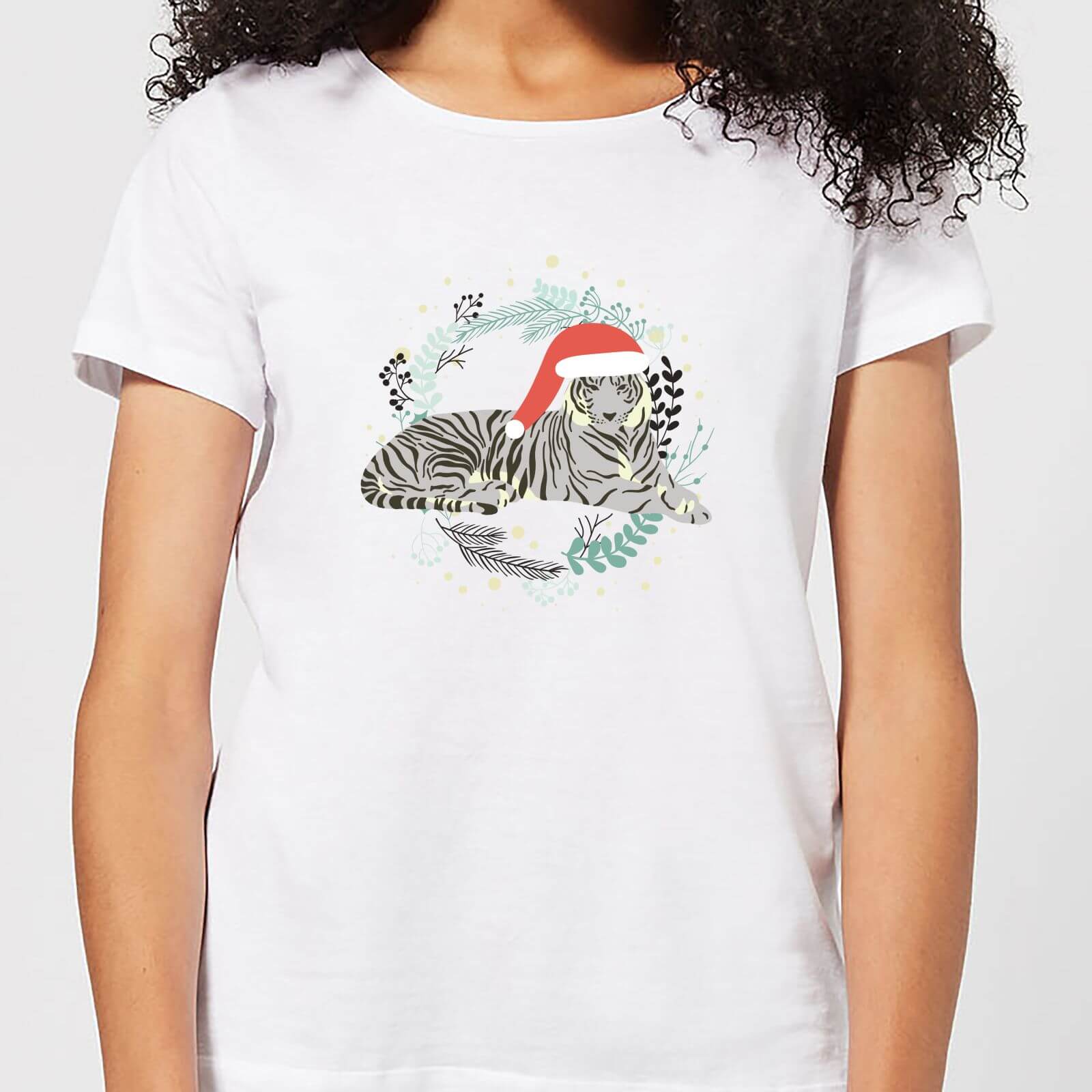 Snow Tiger Women's T-Shirt - White - XS - White