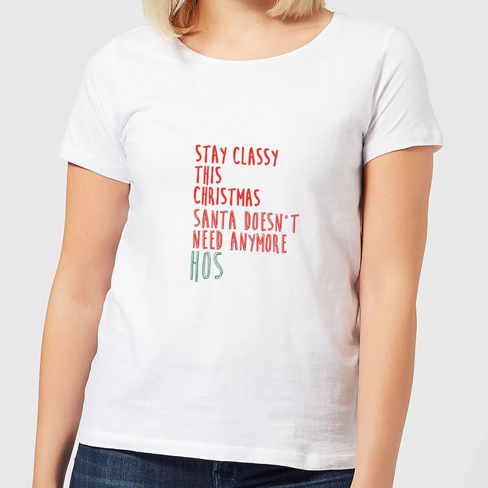 Stay Classy This Christmas Women's T-Shirt - White - XS - White
