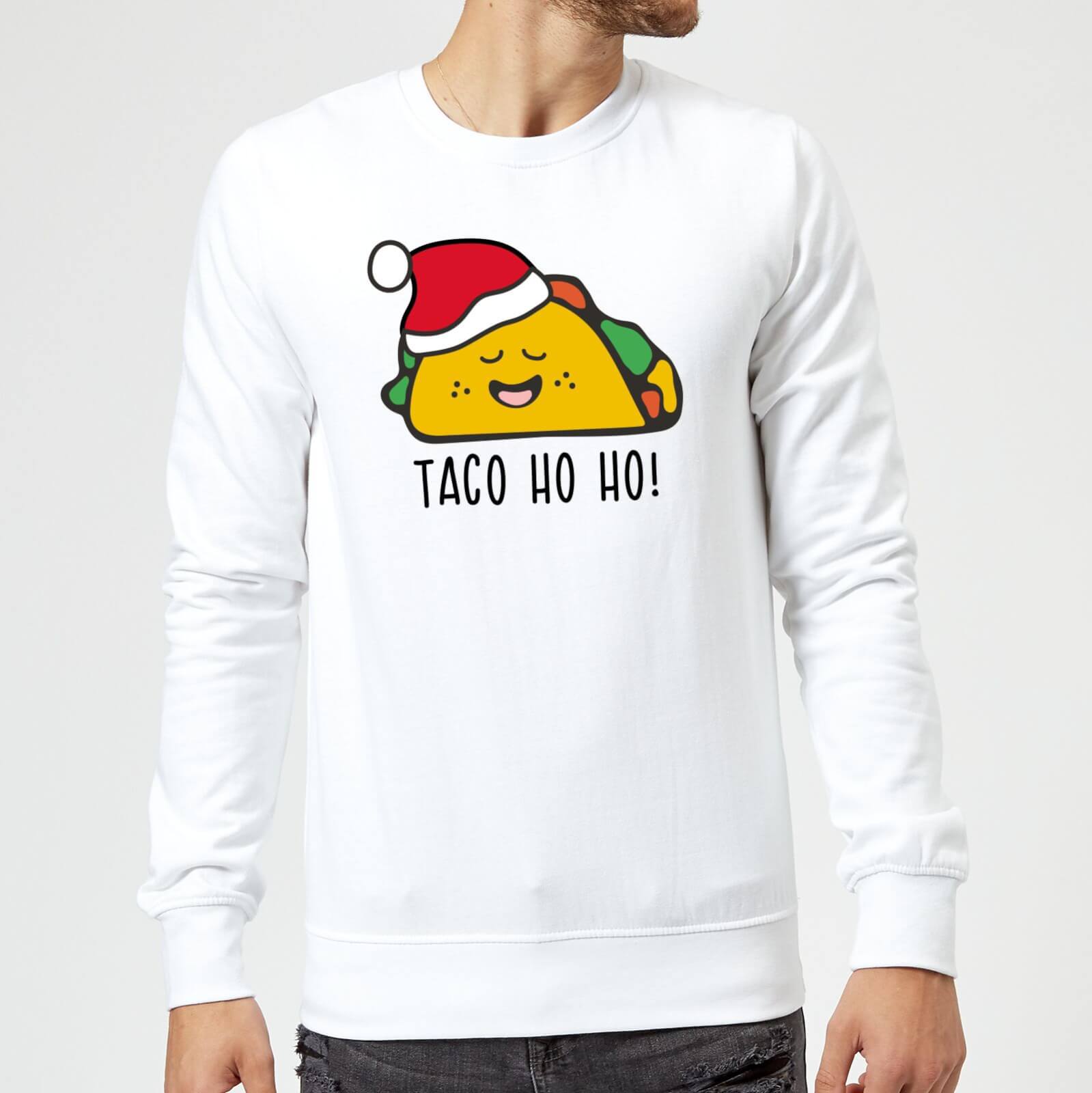 Taco Ho Ho! Sweatshirt - White - S