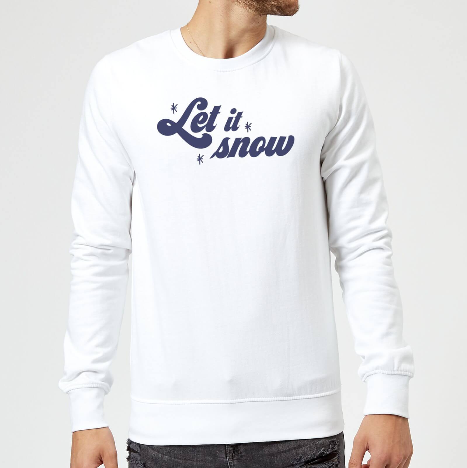 Let It Snow Sweatshirt - White - S - White