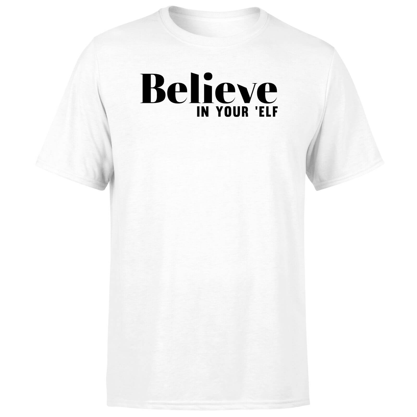 Believe In Your 'Elf Men's T-Shirt - White - XS - White