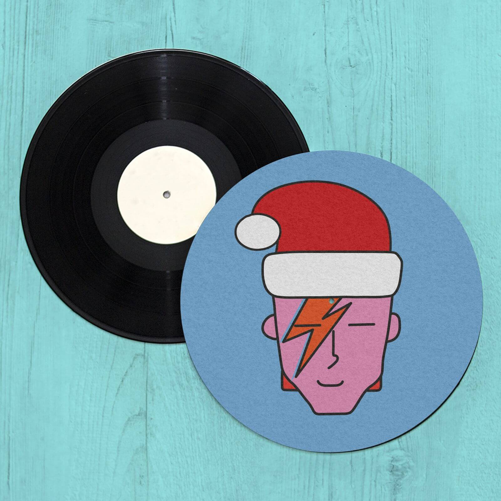 Bowie Christmas Slip Mat