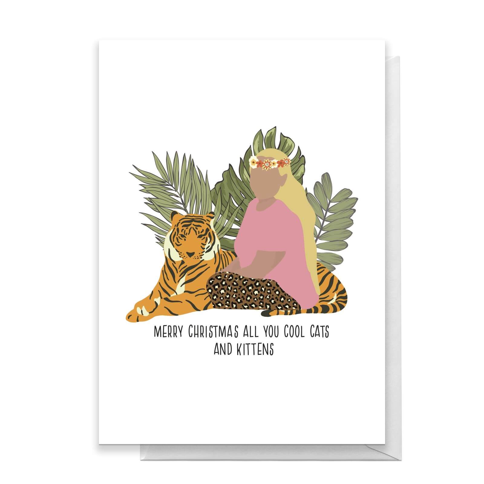 Merry Christmas All You Cool Cats And Kittens Greetings Card - Standard Card