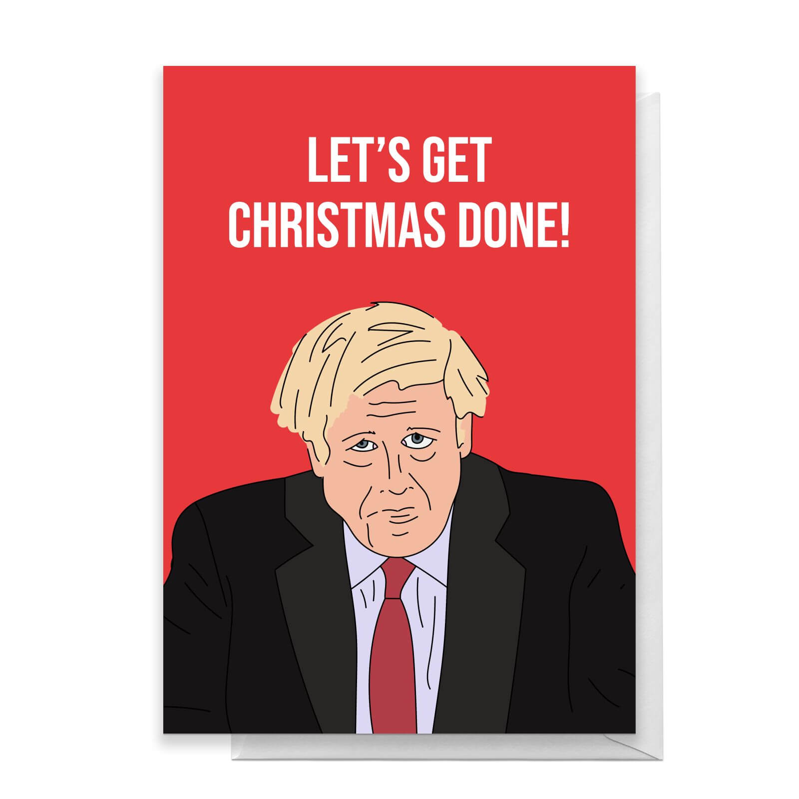 Let's Get Christmas Done Greetings Card - Standard Card
