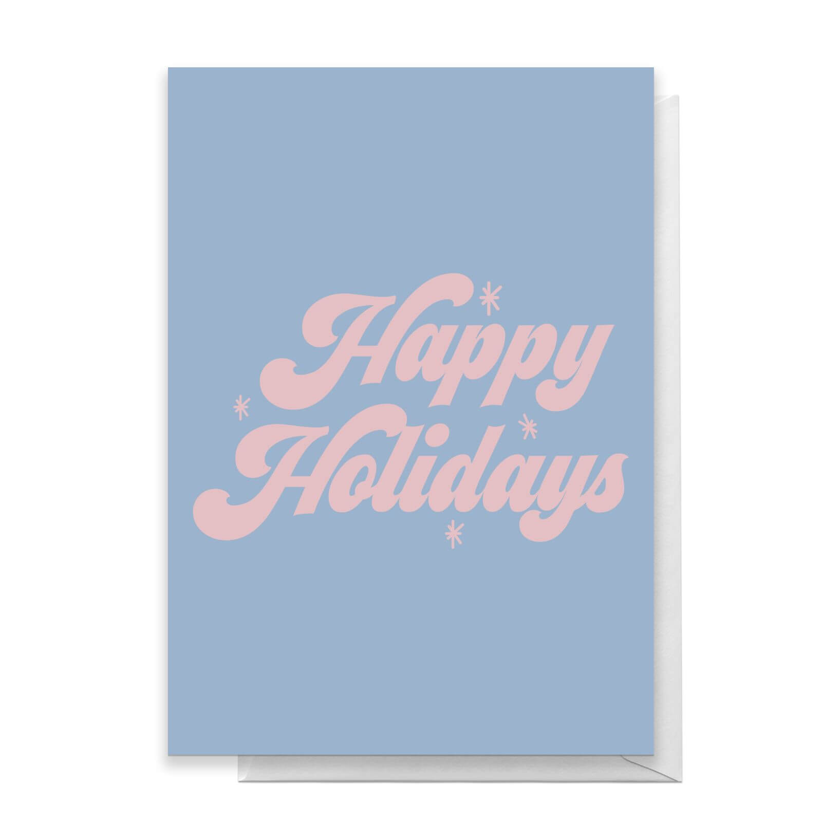 Happy Holidays Greetings Card - Standard Card