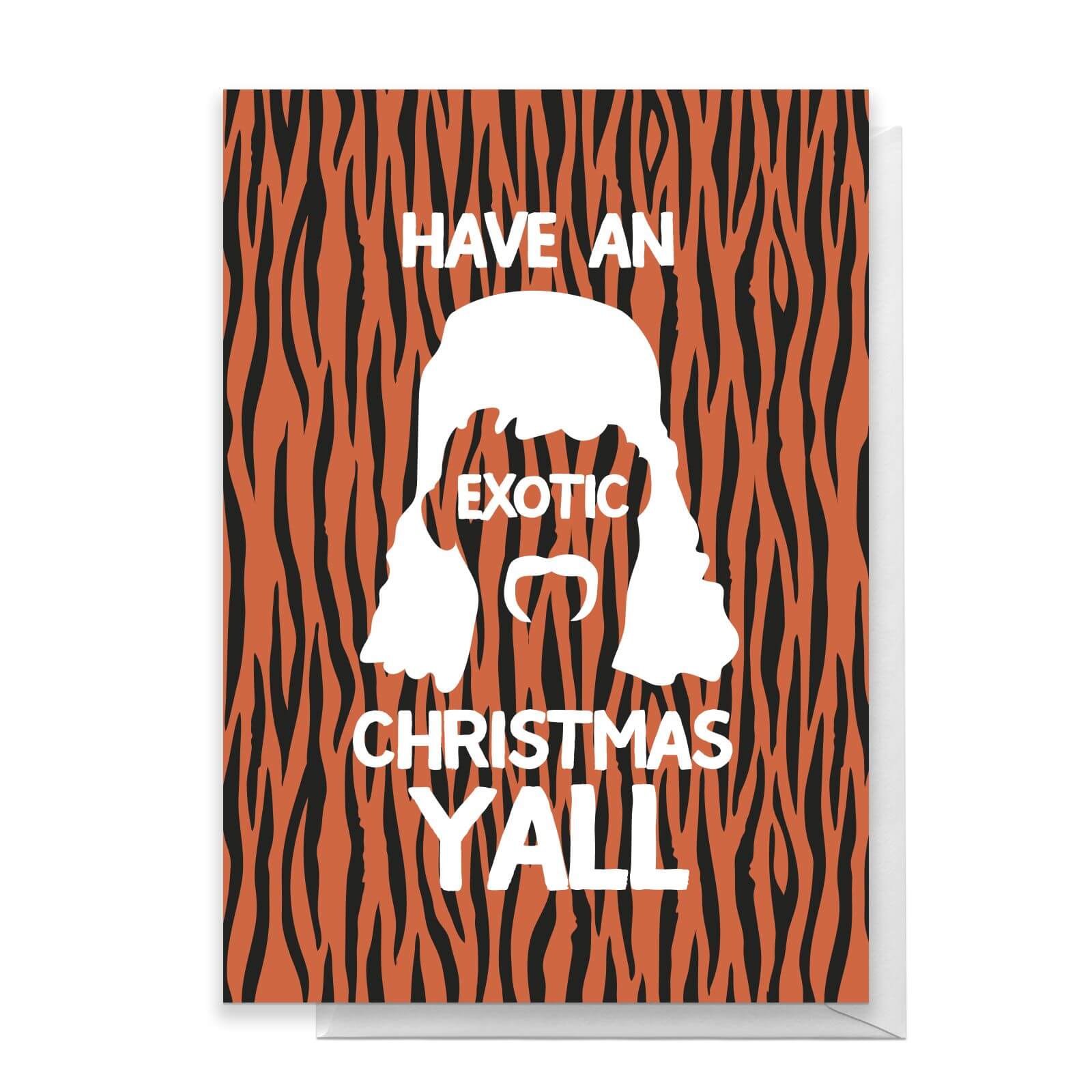 Have An Exotic Christmas Y'all Greetings Card - Standard Card