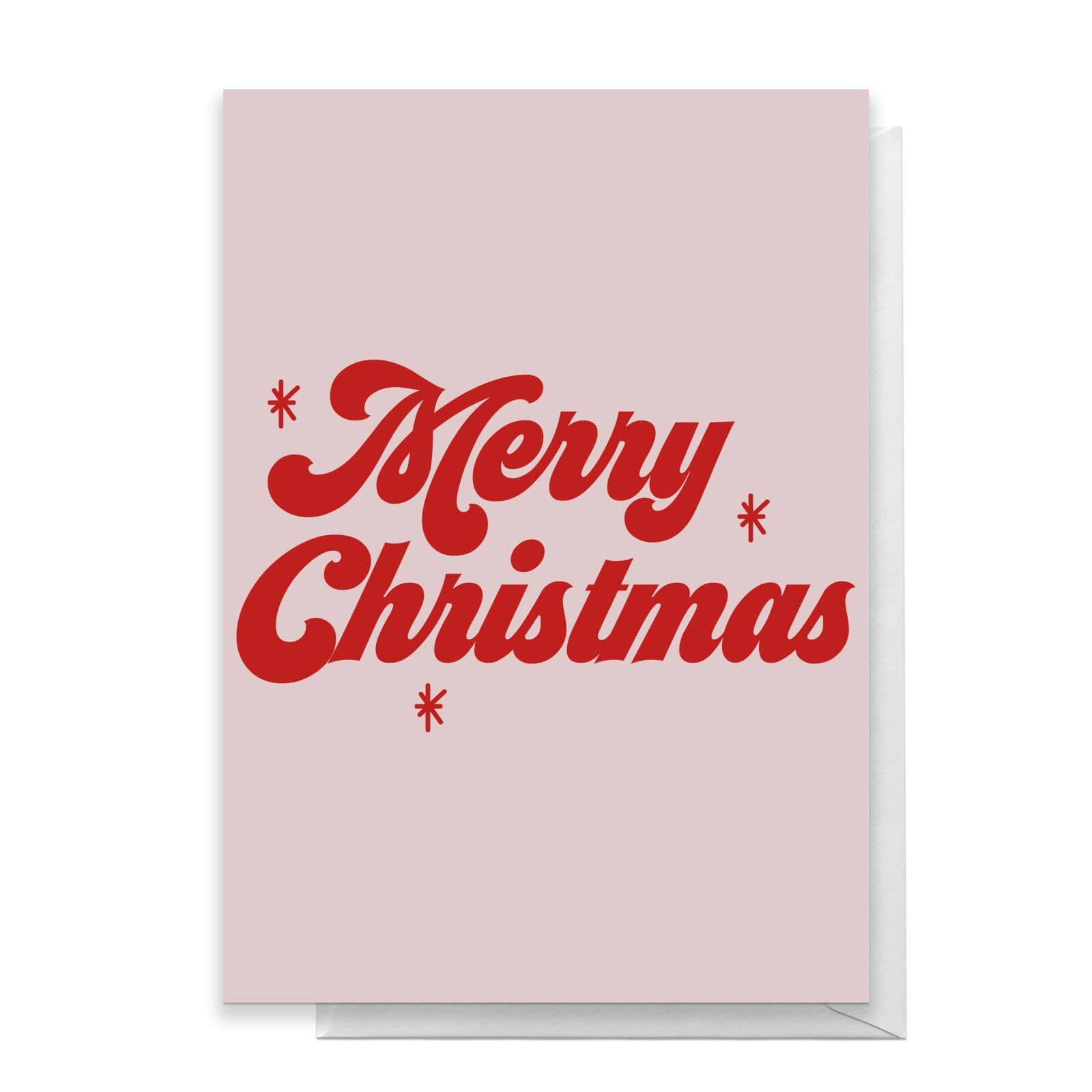Merry Christmas Greetings Card - Standard Card