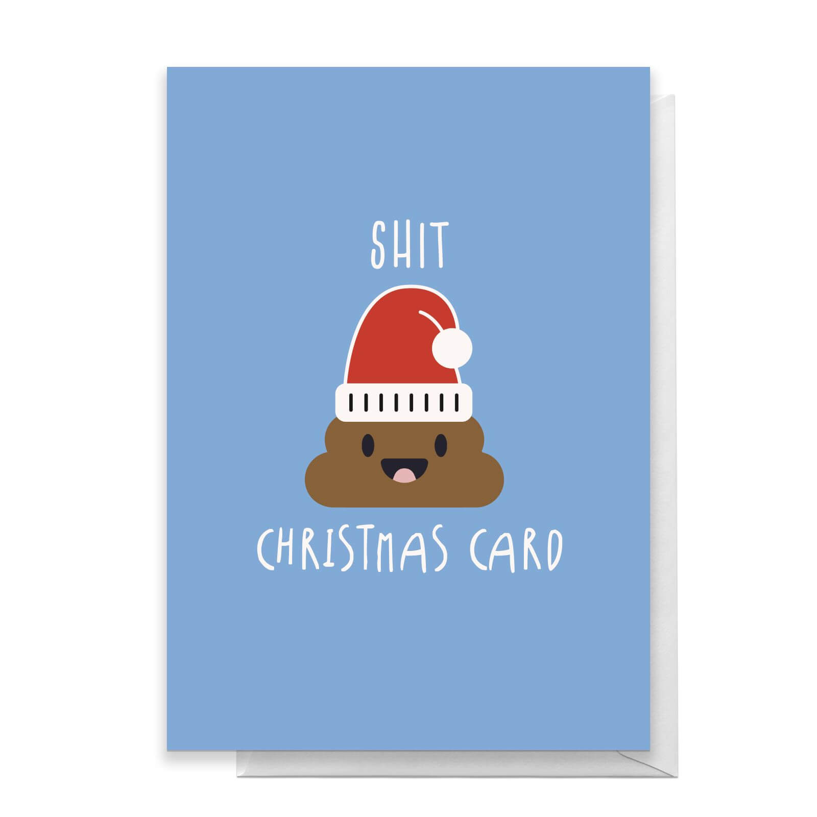 Shit Christmas Card Greetings Card - Standard Card