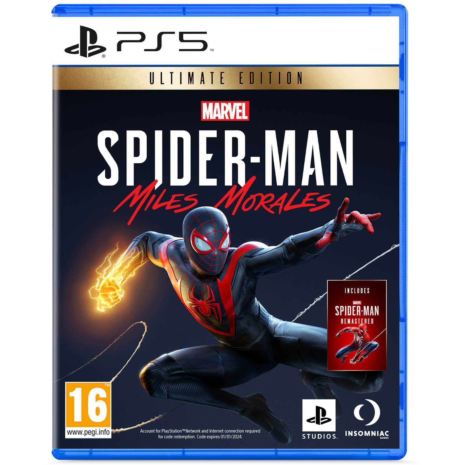 Marvel Spider-Man Miles Morales Ultimate Edition- PlayStation 5