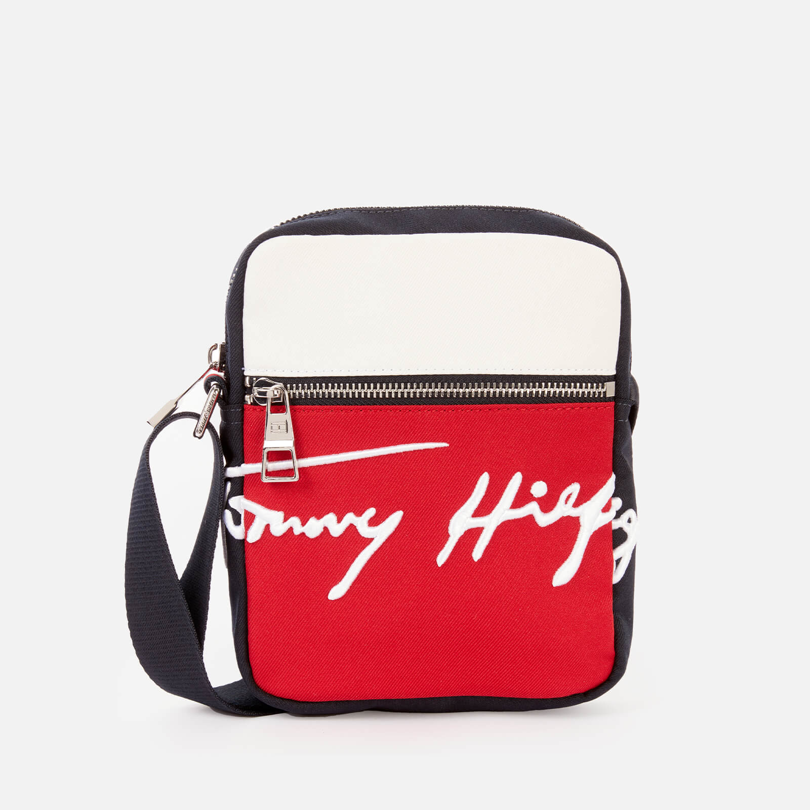 Tommy Hilfiger Men's Signature Mini Reporter Bag - Desert Sky
