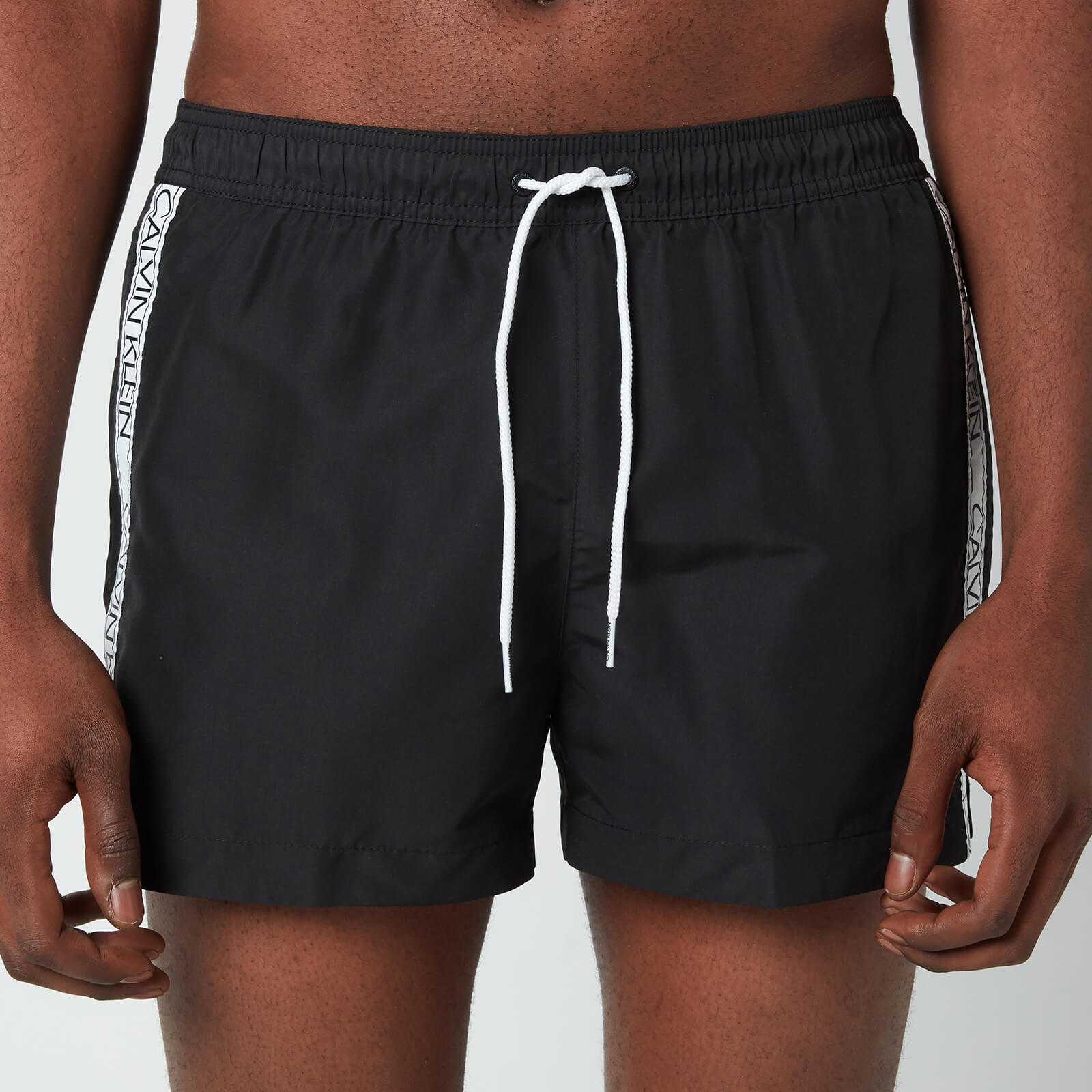 Calvin Klein Men's Drawstring Swim Shorts - PVH Black - S