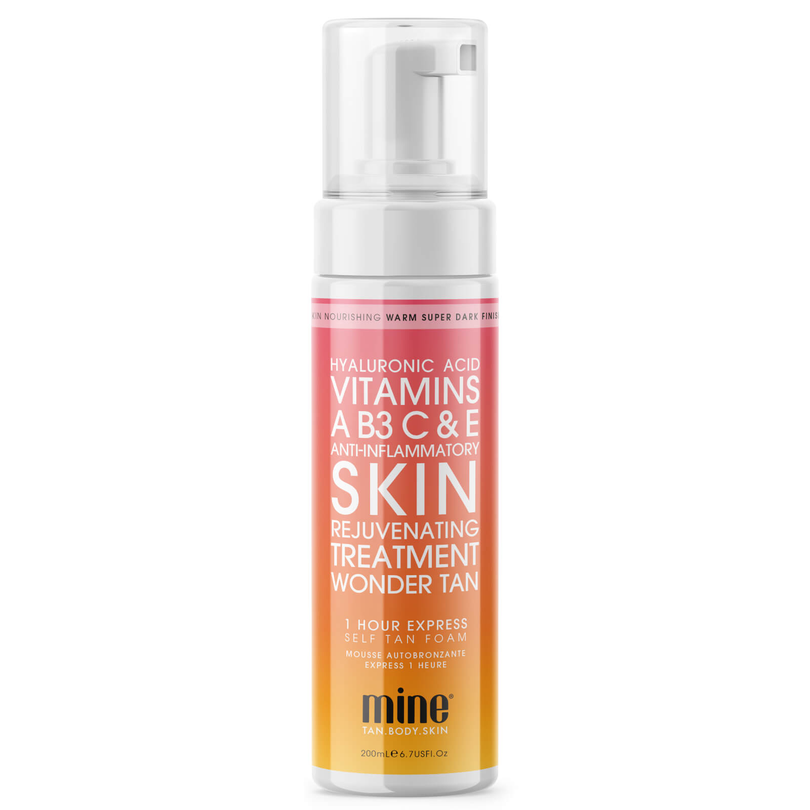 MineTan Wonder Tan Self Tan Foam 260g