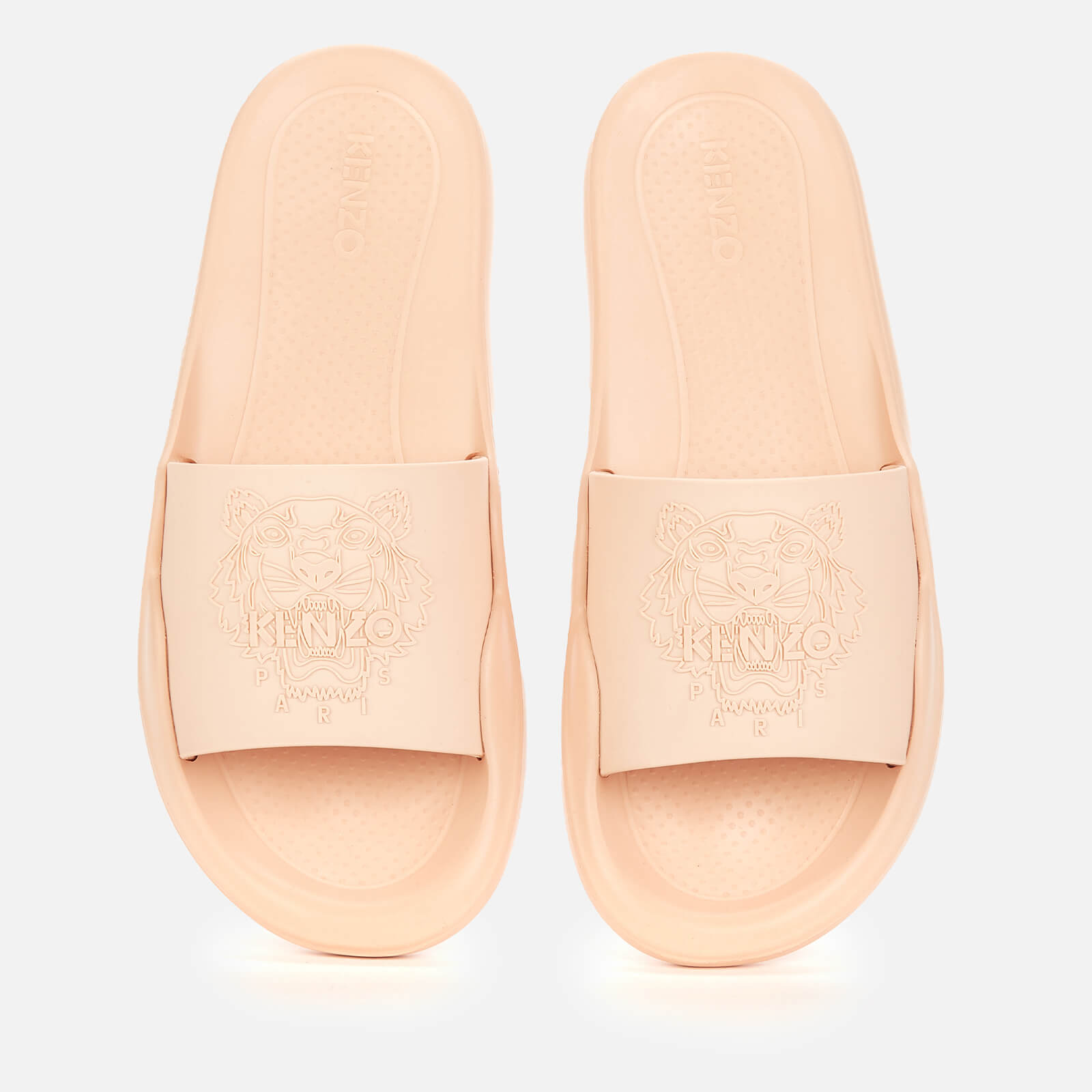 KENZO Women's Tiger Slide Sandals - Peach - UK 3