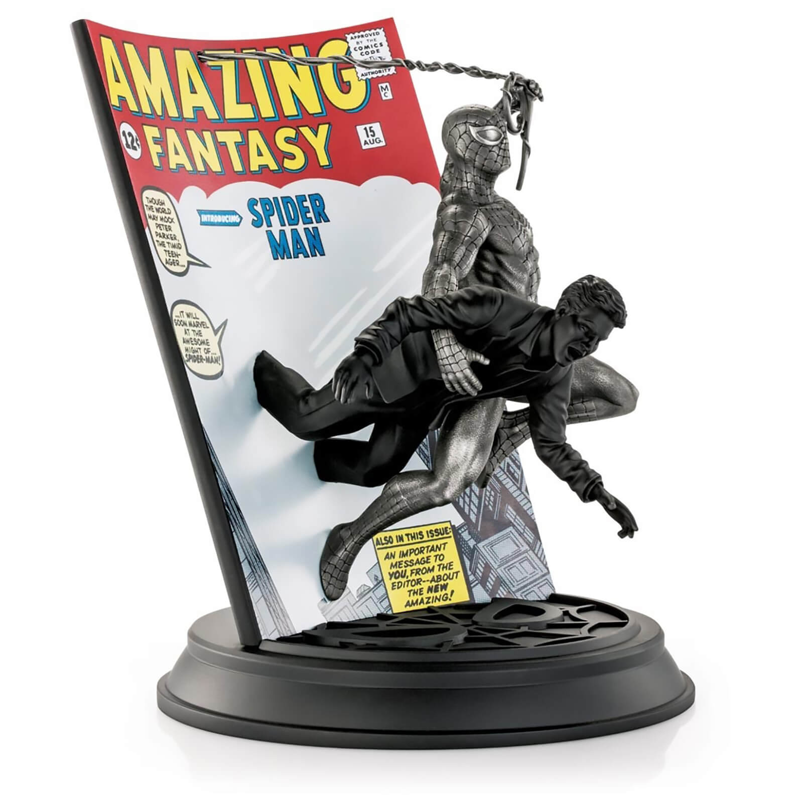 Royal Selangor Spider-Man Amazing Fantasy #15 Limited Edition Statue (800 Worldwide)