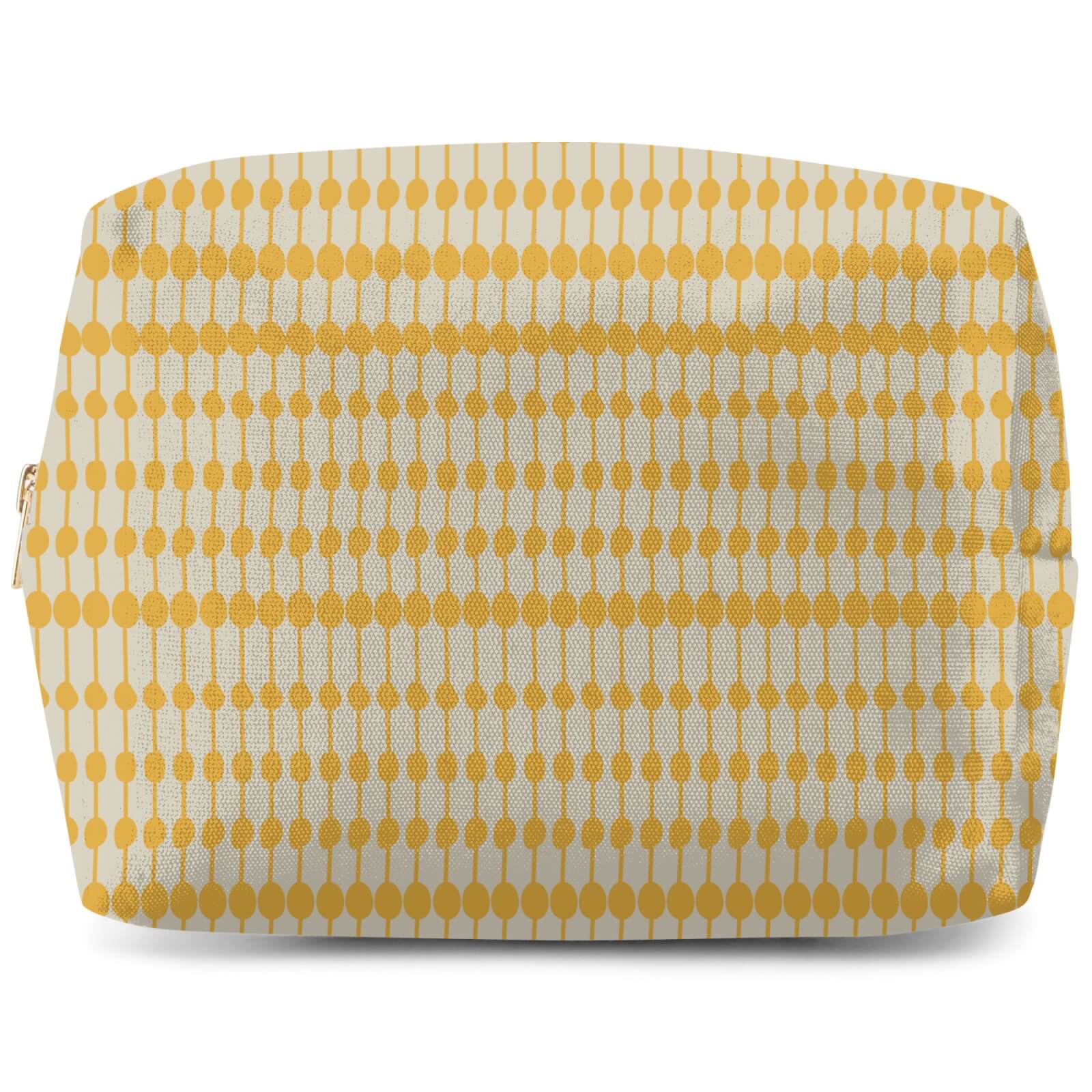 Yellow Dots Wash Bag