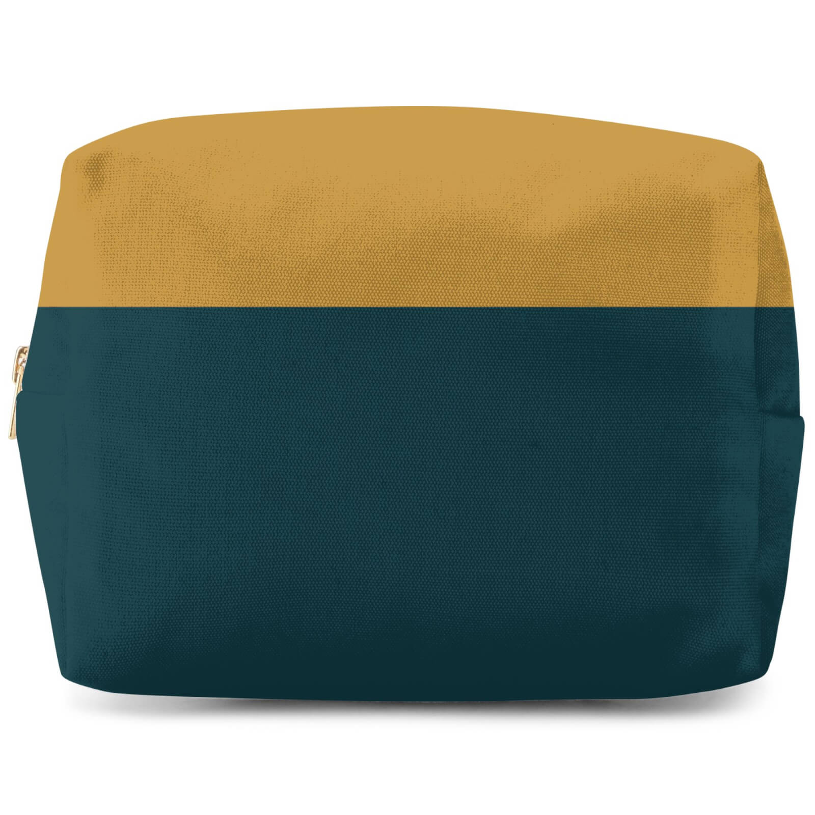 Split Colour Mustard Wash Bag