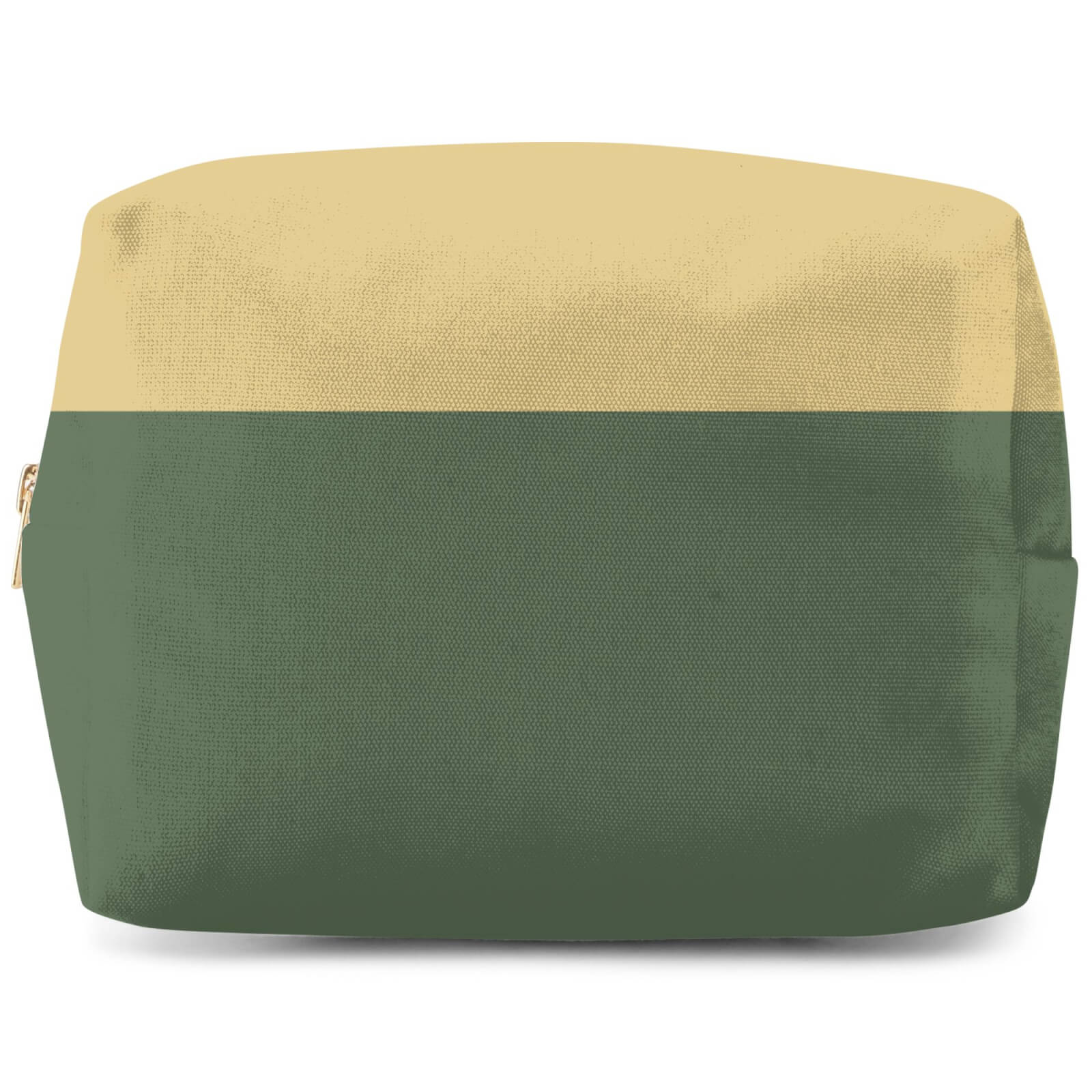 Split Colour Green Wash Bag