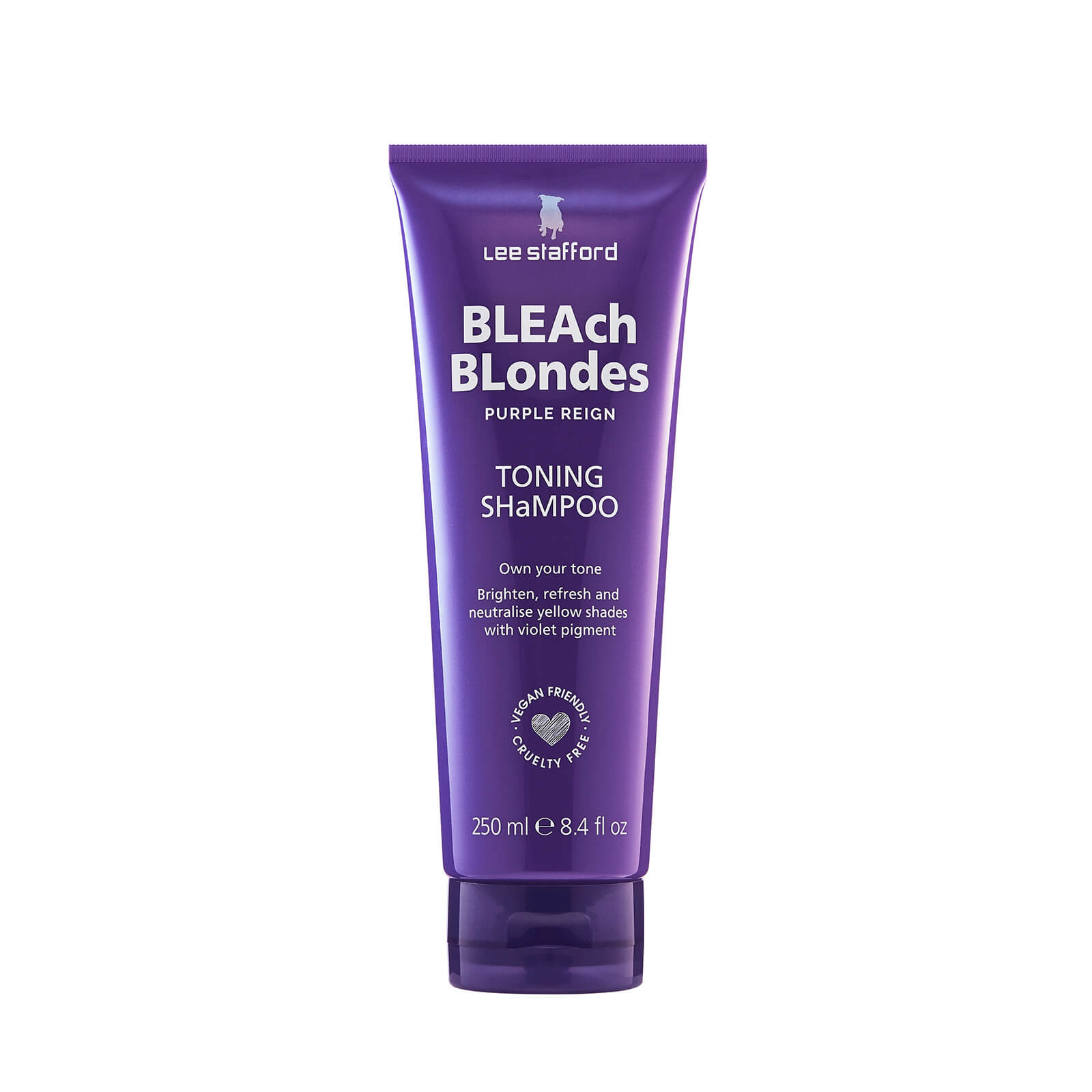 Lee Stafford Bleach Blondes Purple Reign Toning Shampoo 8.45 fl. oz