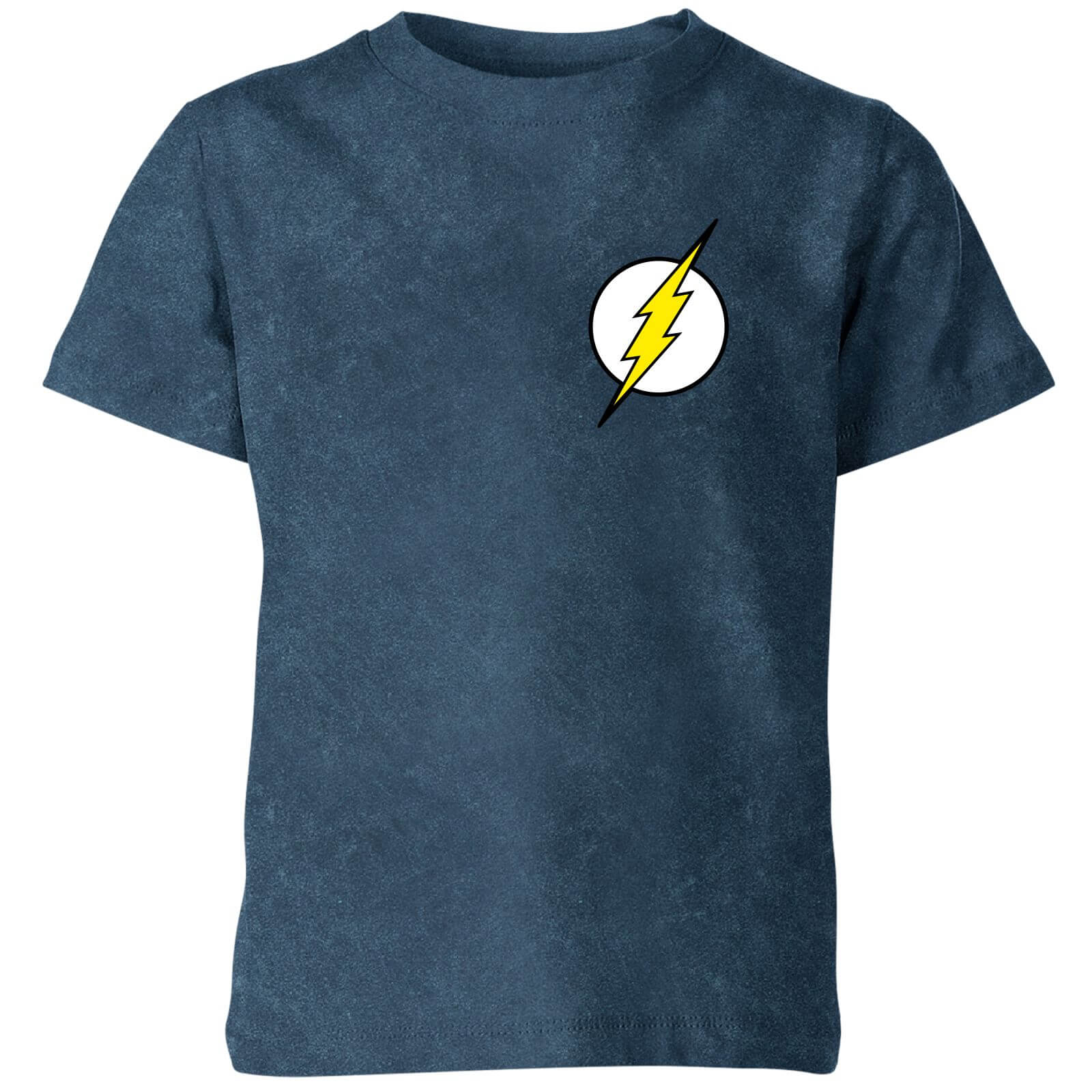 Flash Gordon Kids' T-Shirt - Navy Acid Wash - 9-10 Years - Navy Acid Wash