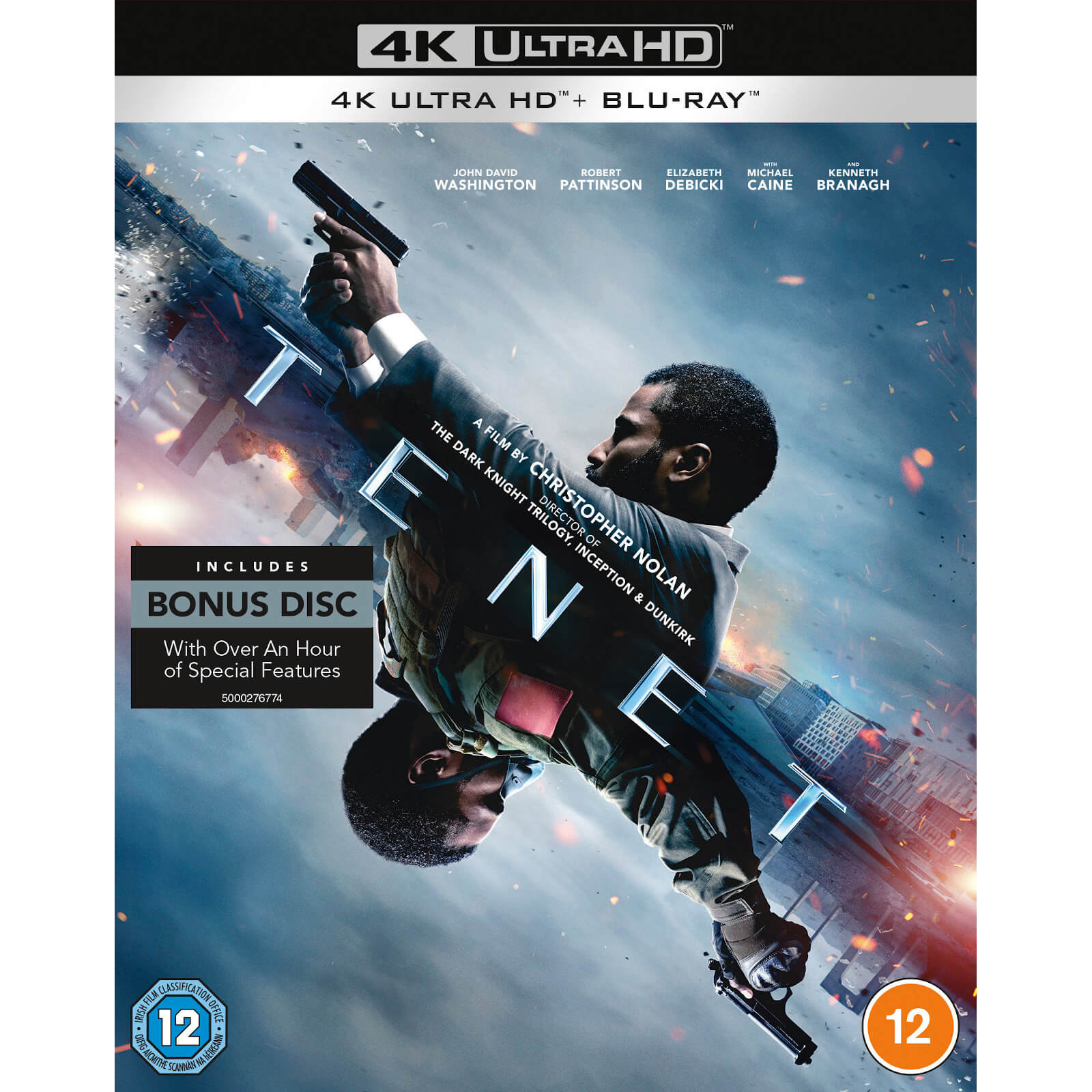 Tenet - 4K Ultra HD (Inclusief Blu-ray)