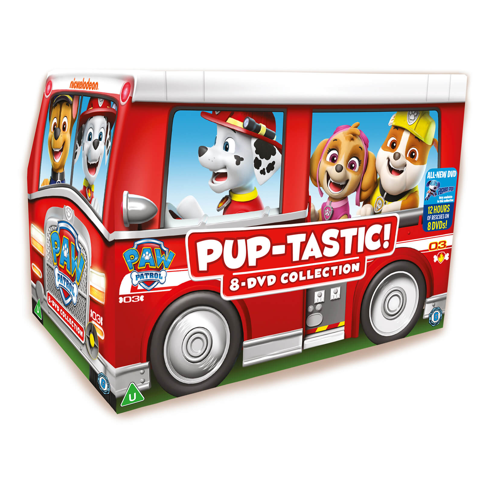 Paw Patrol Pup-Tastic 8-DVD Collection