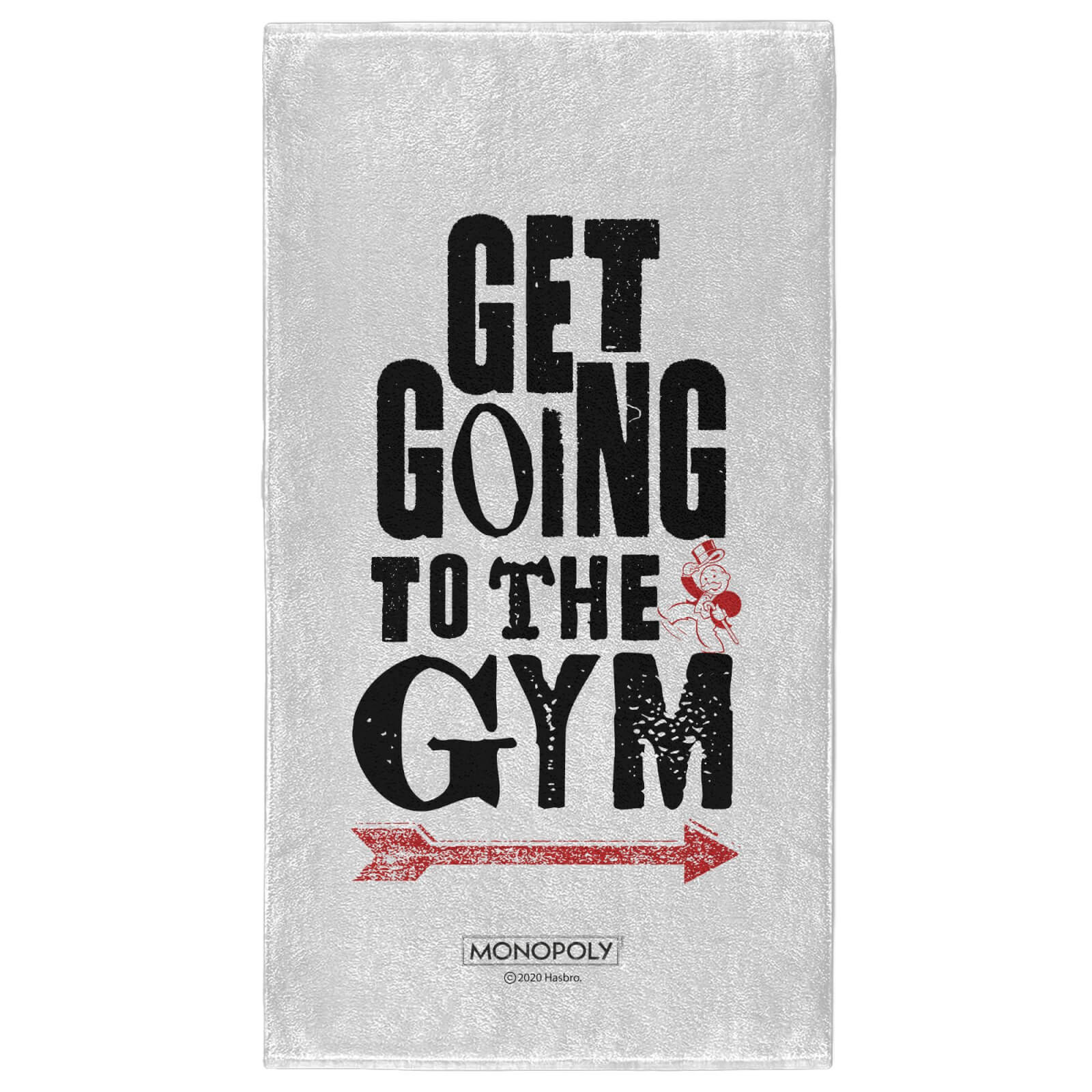 Monopoly Get Going To The Gym - Fitness Towel