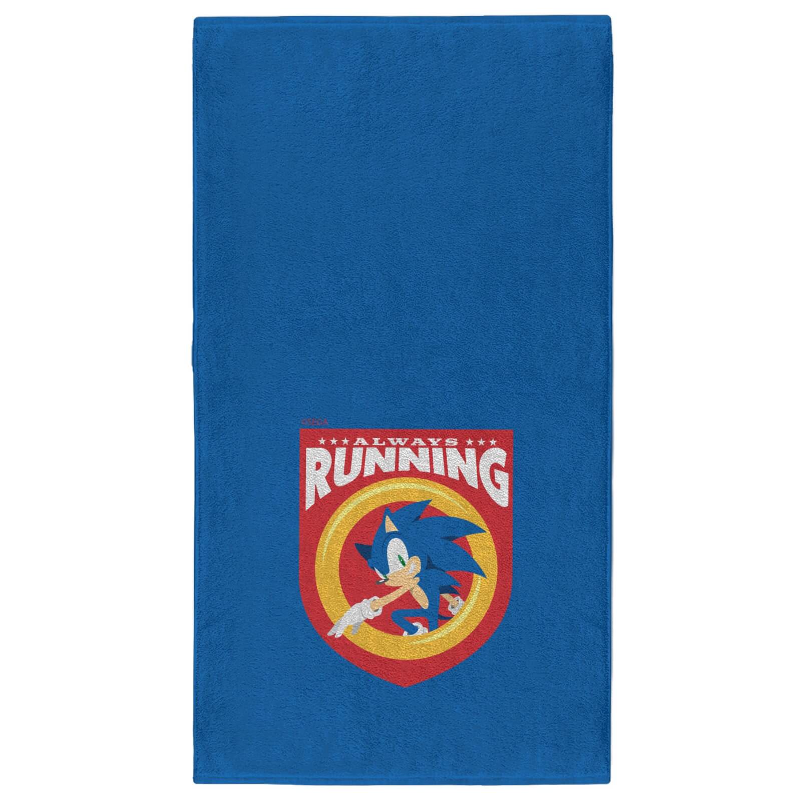 Sonic The Hedgehog Always Running - Fitness Towel