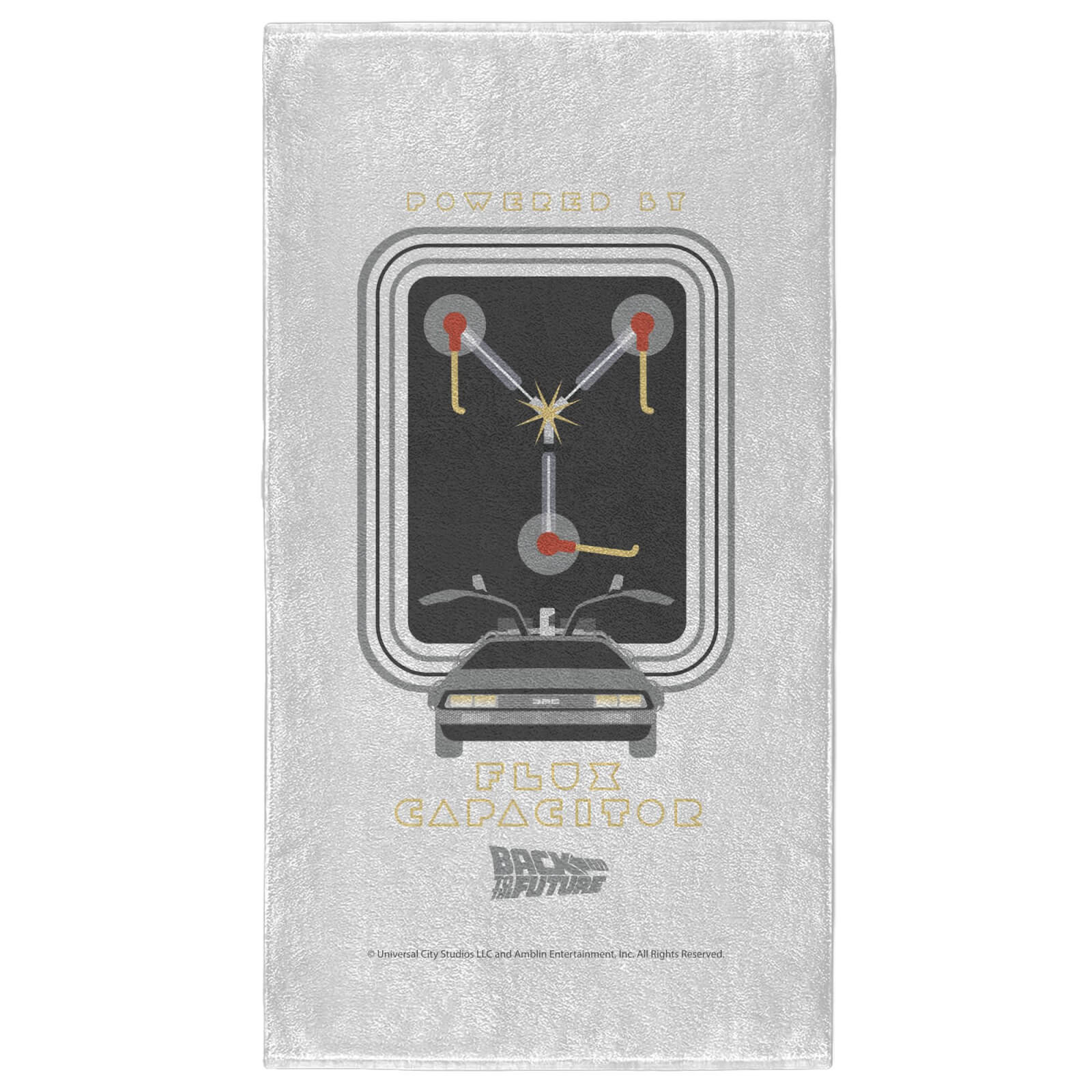 

Back to the Future Flux Capacitor - Fitness Towel
