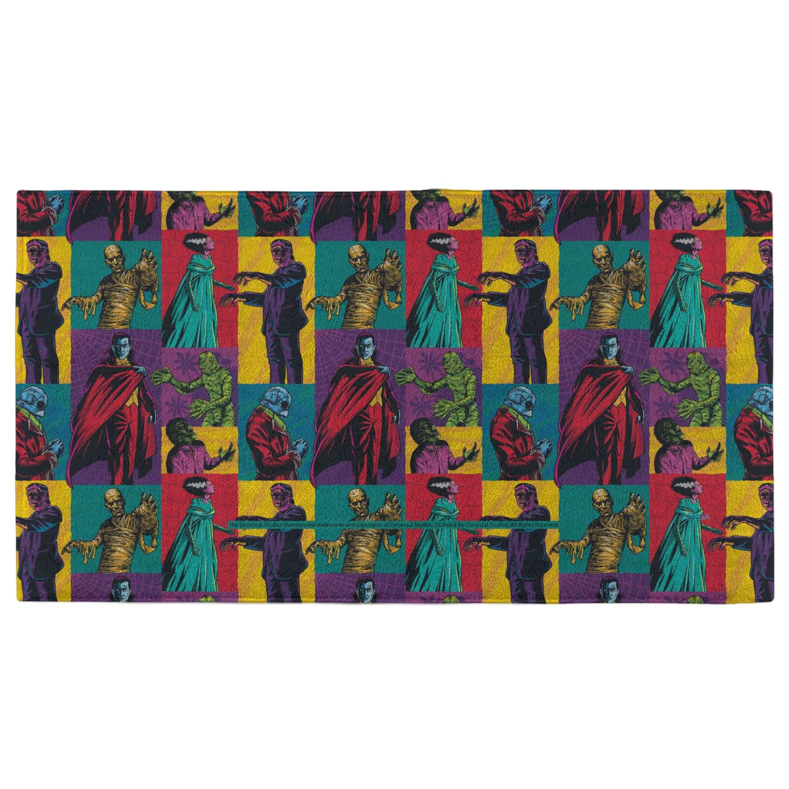 

Universal Monsters Block Pattern - Fitness Towel