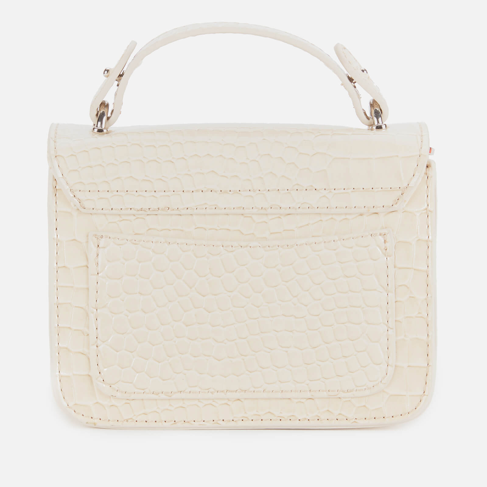 HVISK Women's Renei Croco Cross Body Bag - Soft Off White
