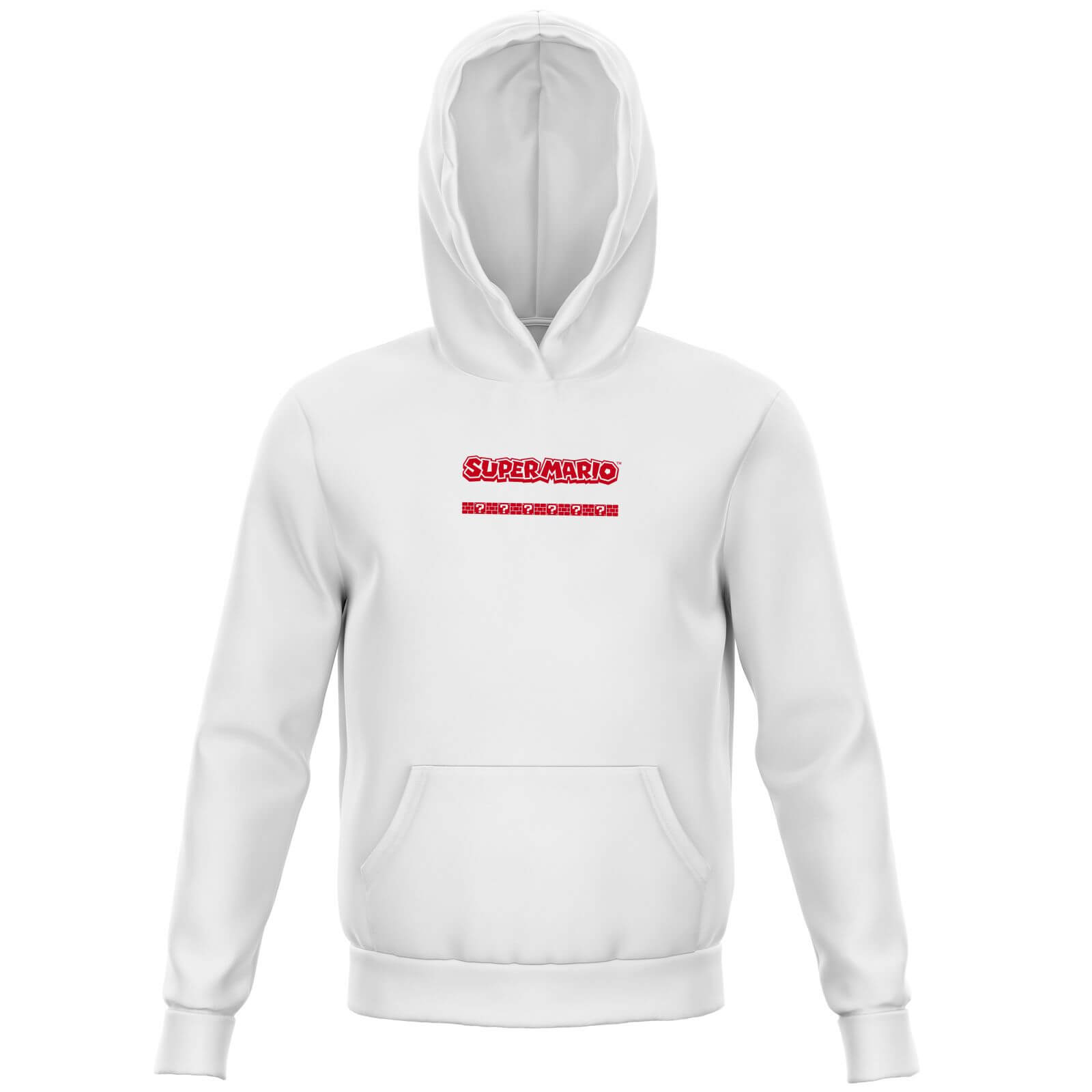 

Nintendo Super Mario & Luigi White Hoodie Kids' Hoodie - White - 5-6 ans - Blanc