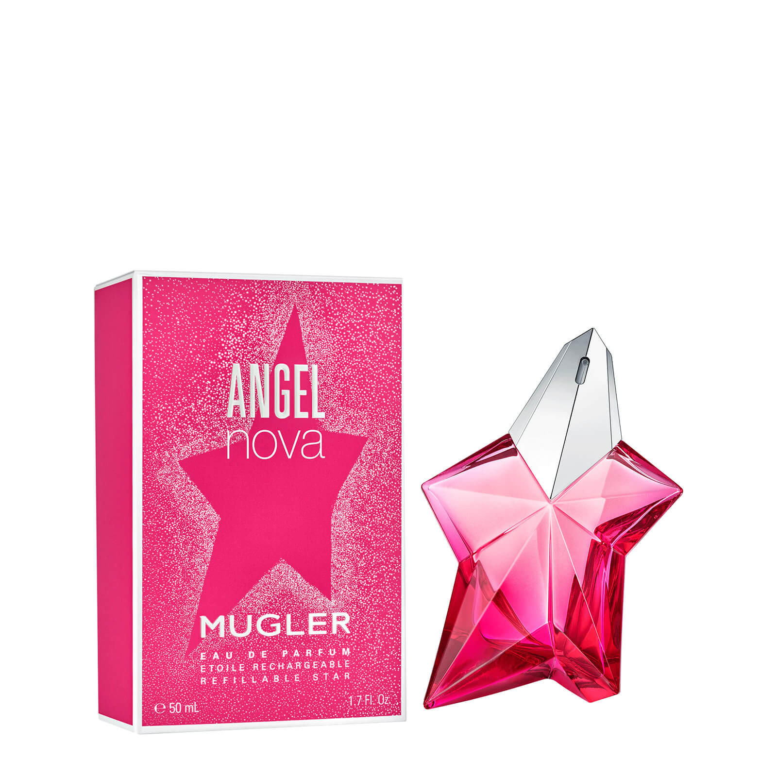 MUGLER Angel Nova Eau de Parfum Natural Spray Refillable (Various Sizes) - 50ml