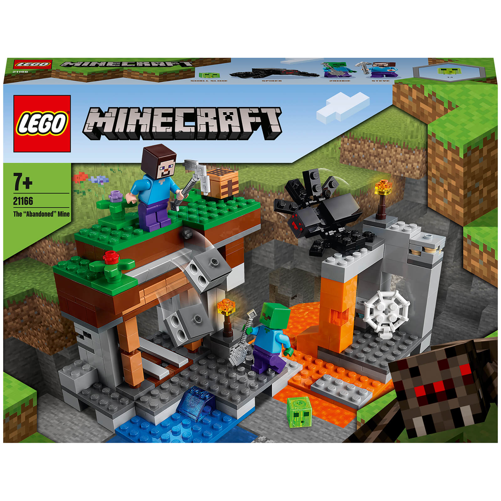 LEGO Minecraft: The Abandoned Mine Set with Figures (21166)