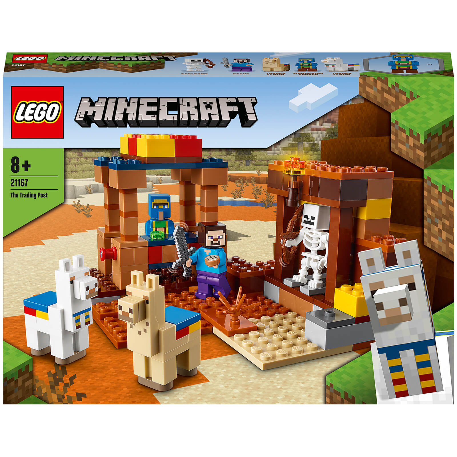 LEGO Minecraft: The Trading Post Building Set (21167)