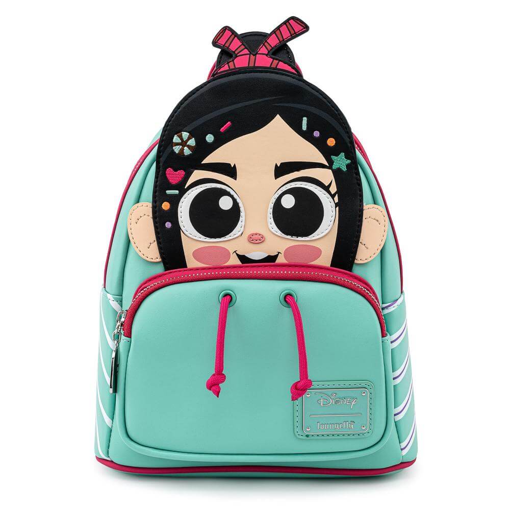 Loungefly Disney Wreck IT Ralph Vanellope Cosplay Mini Backpack
