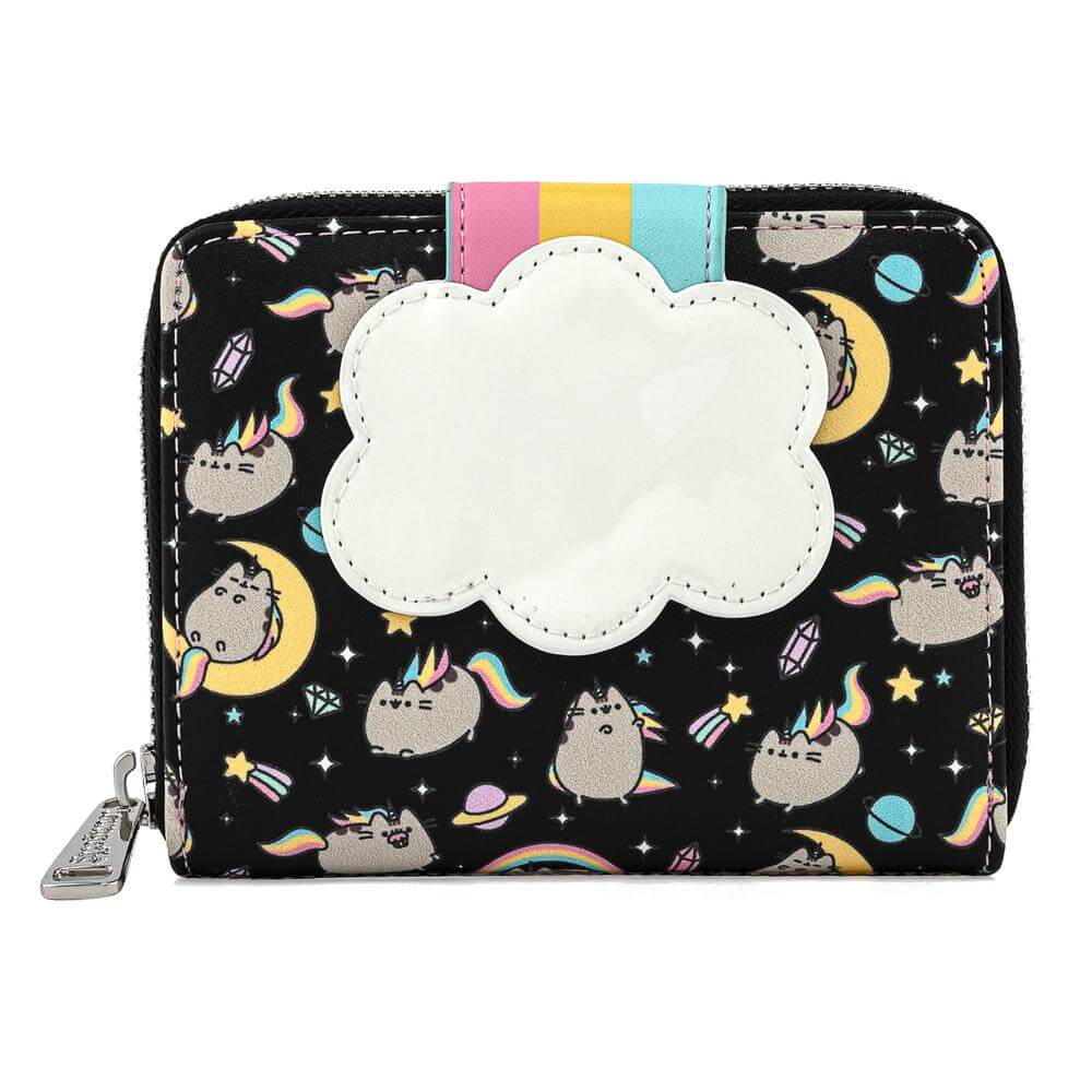 Loungefly Pusheen Rainbow Unicorn Zip Around Wallet