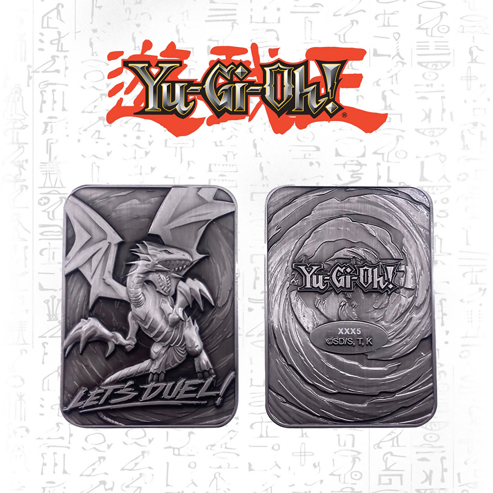 Image of Yu-GI-Oh! Limited Edition Blue Eyes White Dragon Metal Card