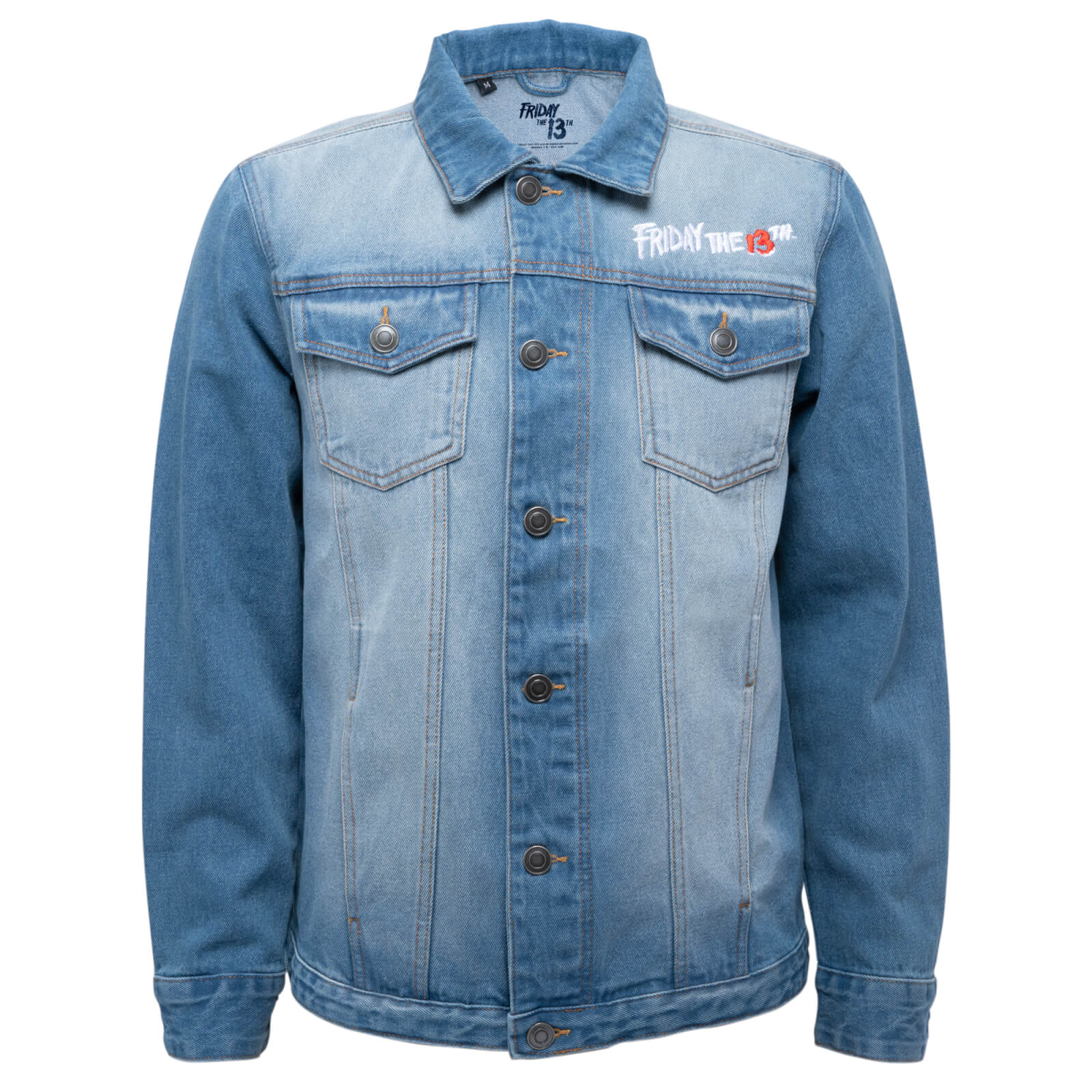Friday The 13th A New Dimension In Terror Denim Jacket - Blue - XS