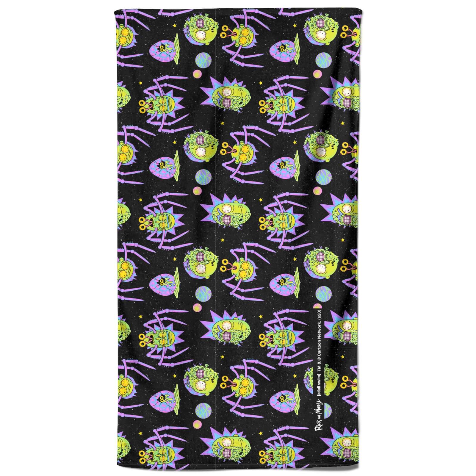 

Rick and Morty Brain Head And Spiders Beach Towel