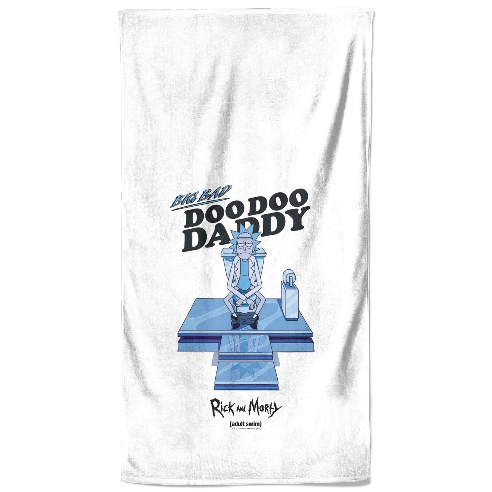 

Rick and Morty Doo Doo Daddy Beach Towel