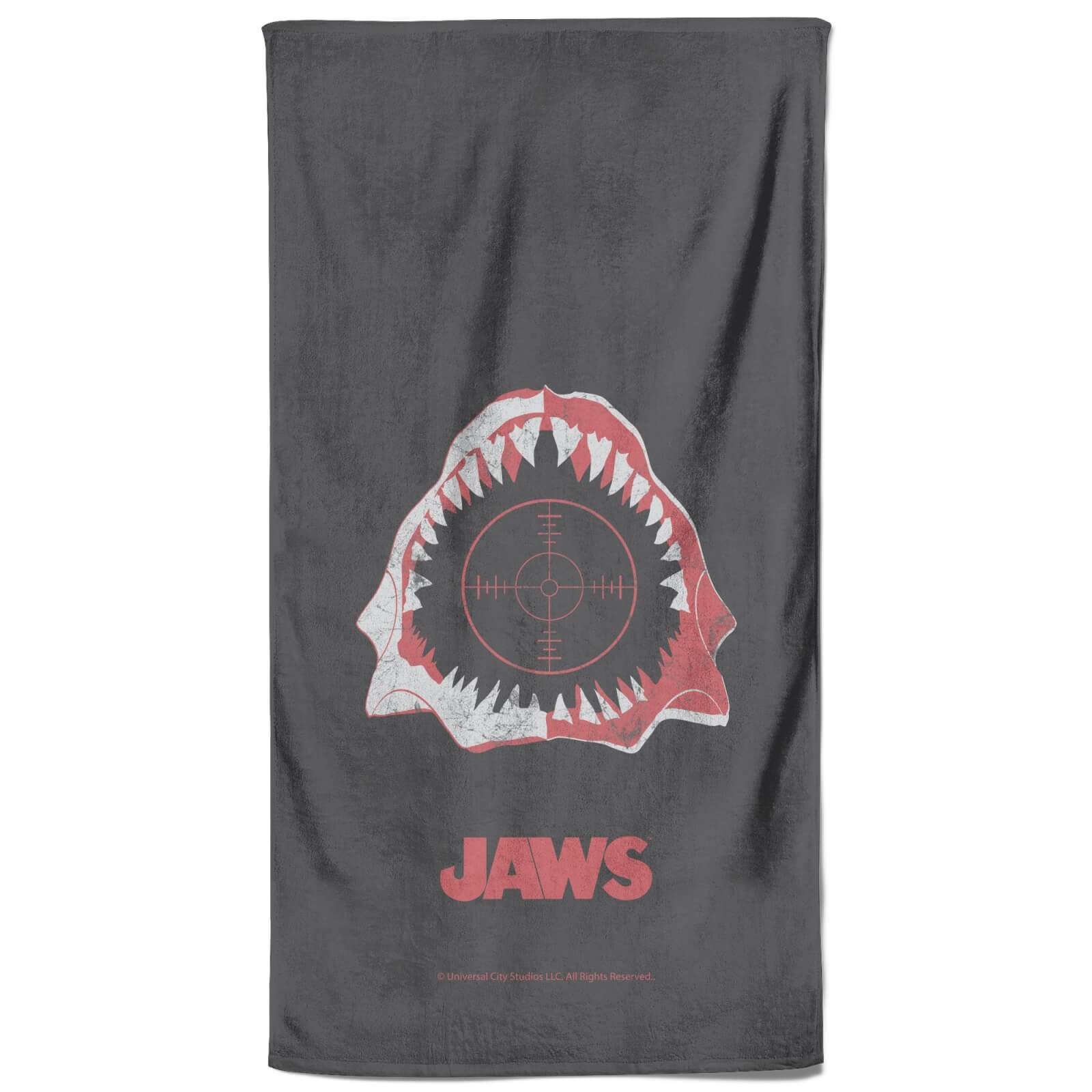 Jaws Print Bath Towel