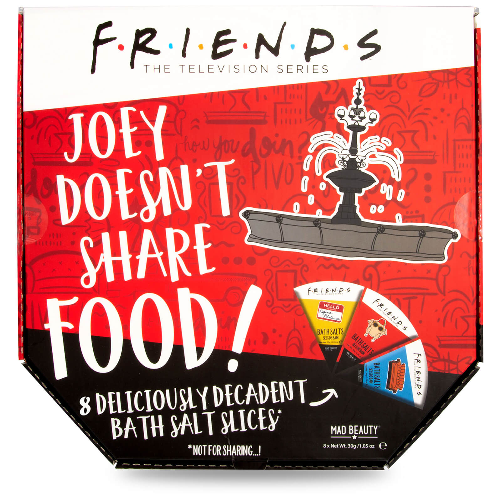 Mad Beauty Friends Pizza Bath Salts