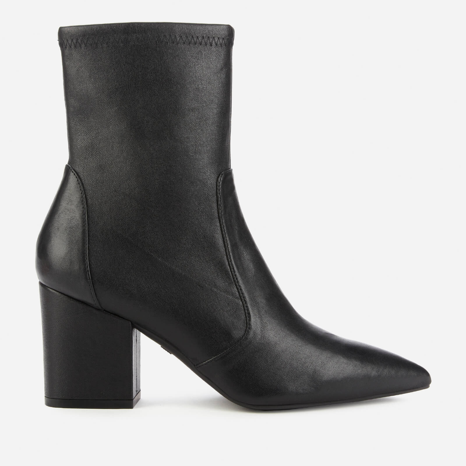 Stuart Weitzman Women's Vernell 75 Leather Heeled Boots - Black - UK 3