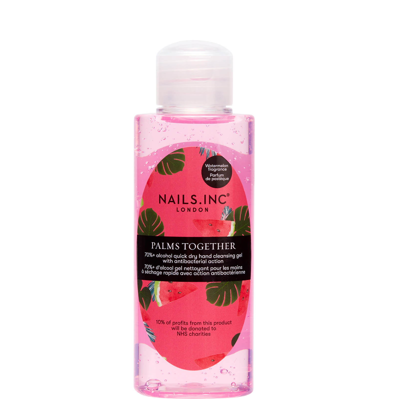 Nails inc. Palms Together Cleansing Gel - Watermelon Scent