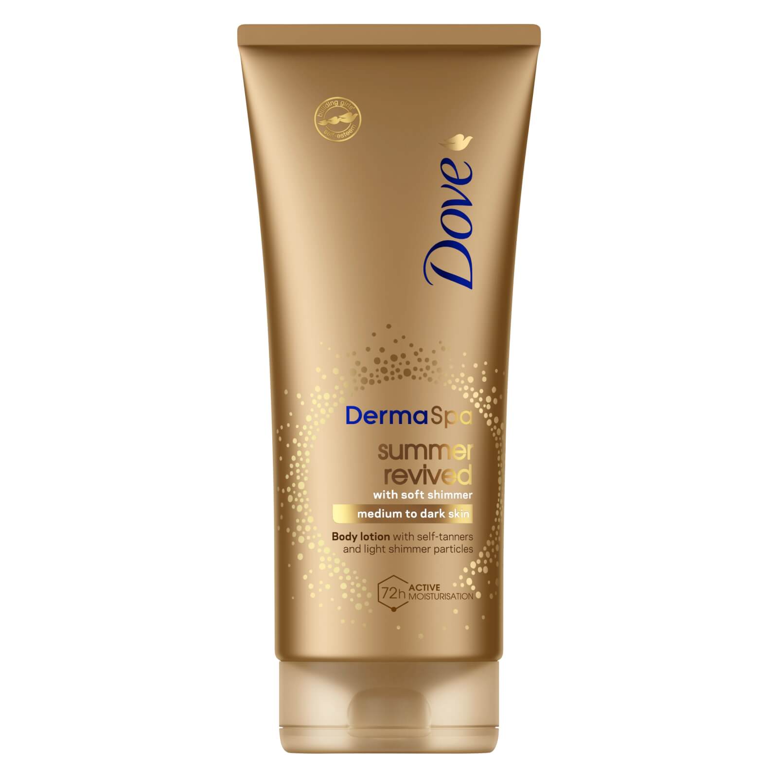 

Dove Derma Spa Gradual Self Tan Body Lotion Summer Revive Shimmer 200ml