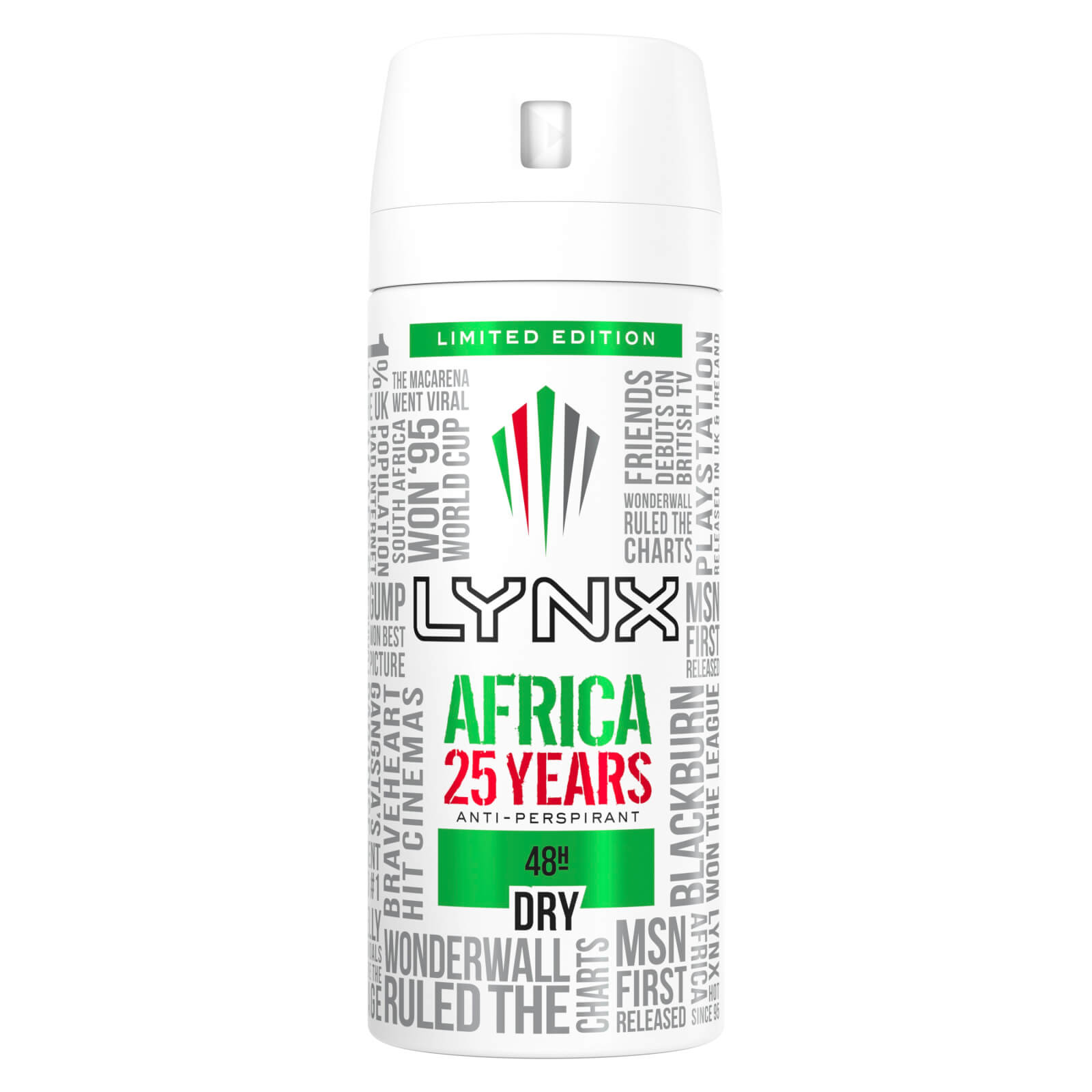 

Lynx Antiperspirant Africa 150ml
