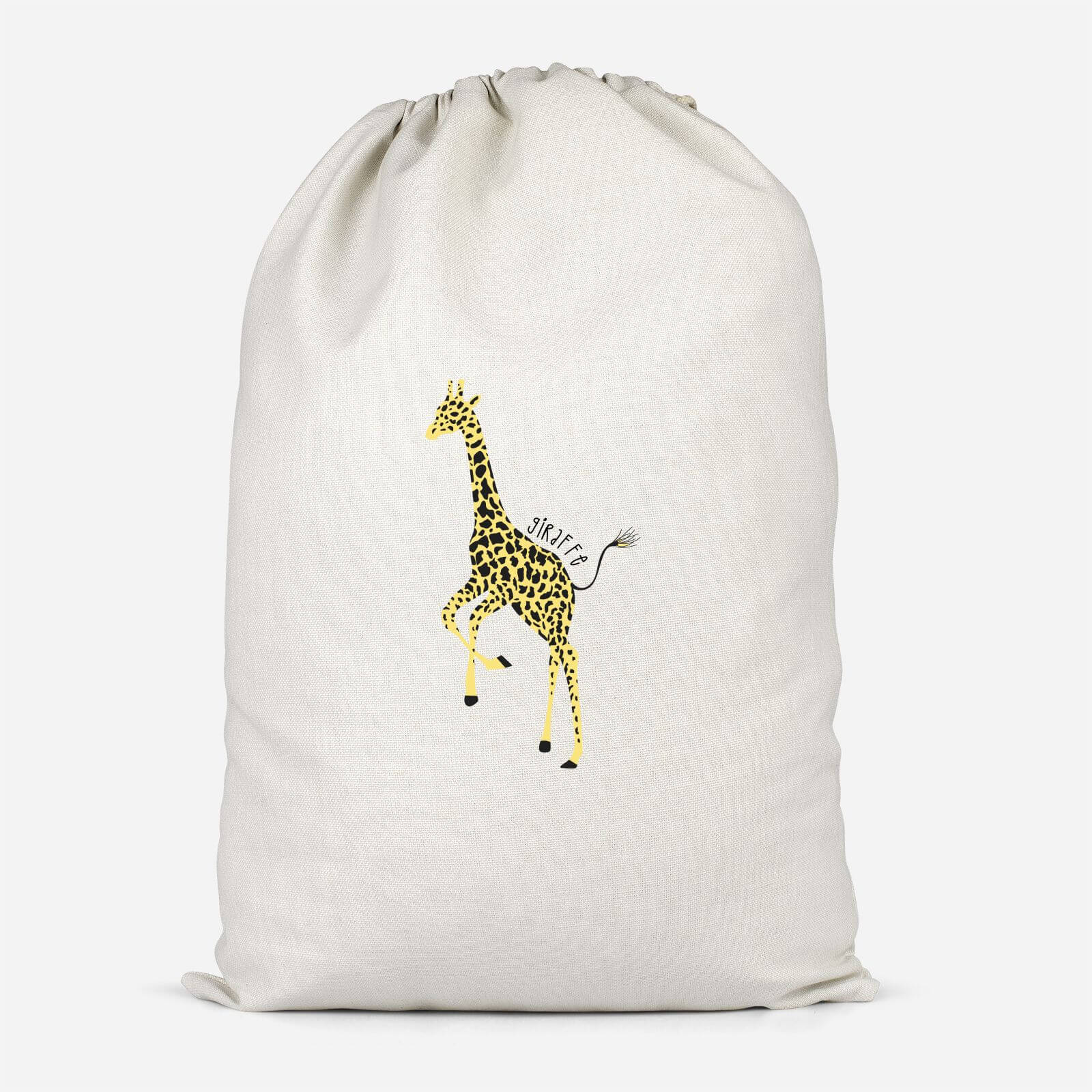 Giraffe Cotton Storage Bag - Small