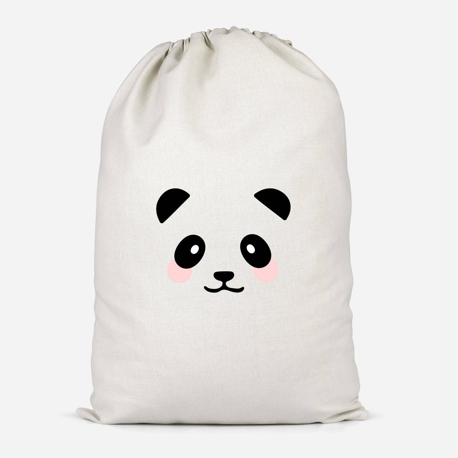 Panda Cotton Storage Bag - Small